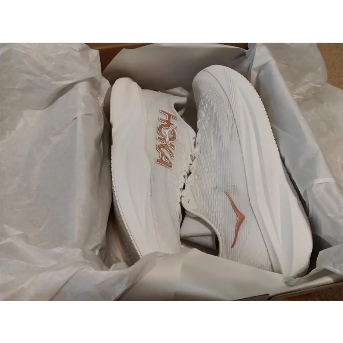 Hoka shoes - HOKA ONE ONE MACH 7 - 1171938 FTRS - Frost (UPC: 198605585708) 0