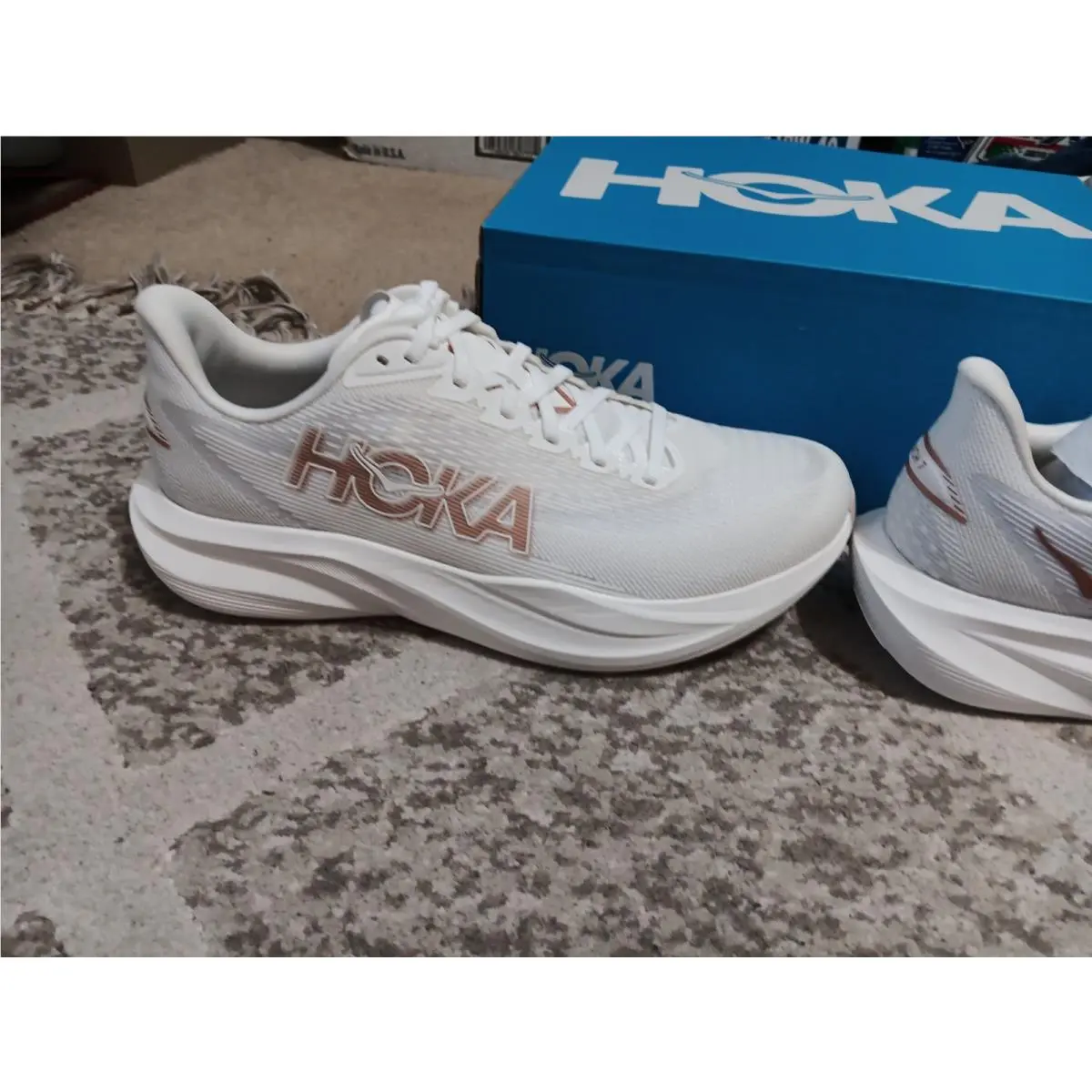 Hoka shoes - HOKA ONE ONE MACH 7 - 1171938 FTRS - Frost (UPC: 198605585708) 3