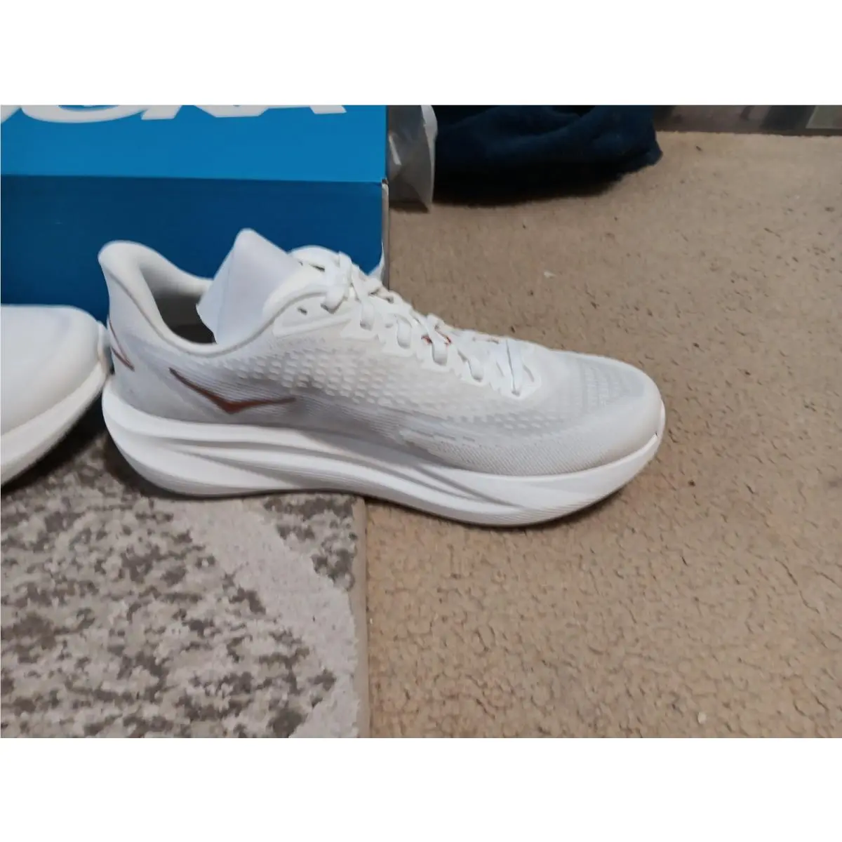 Hoka shoes - HOKA ONE ONE MACH 7 - 1171938 FTRS - Frost (UPC: 198605585708) 4