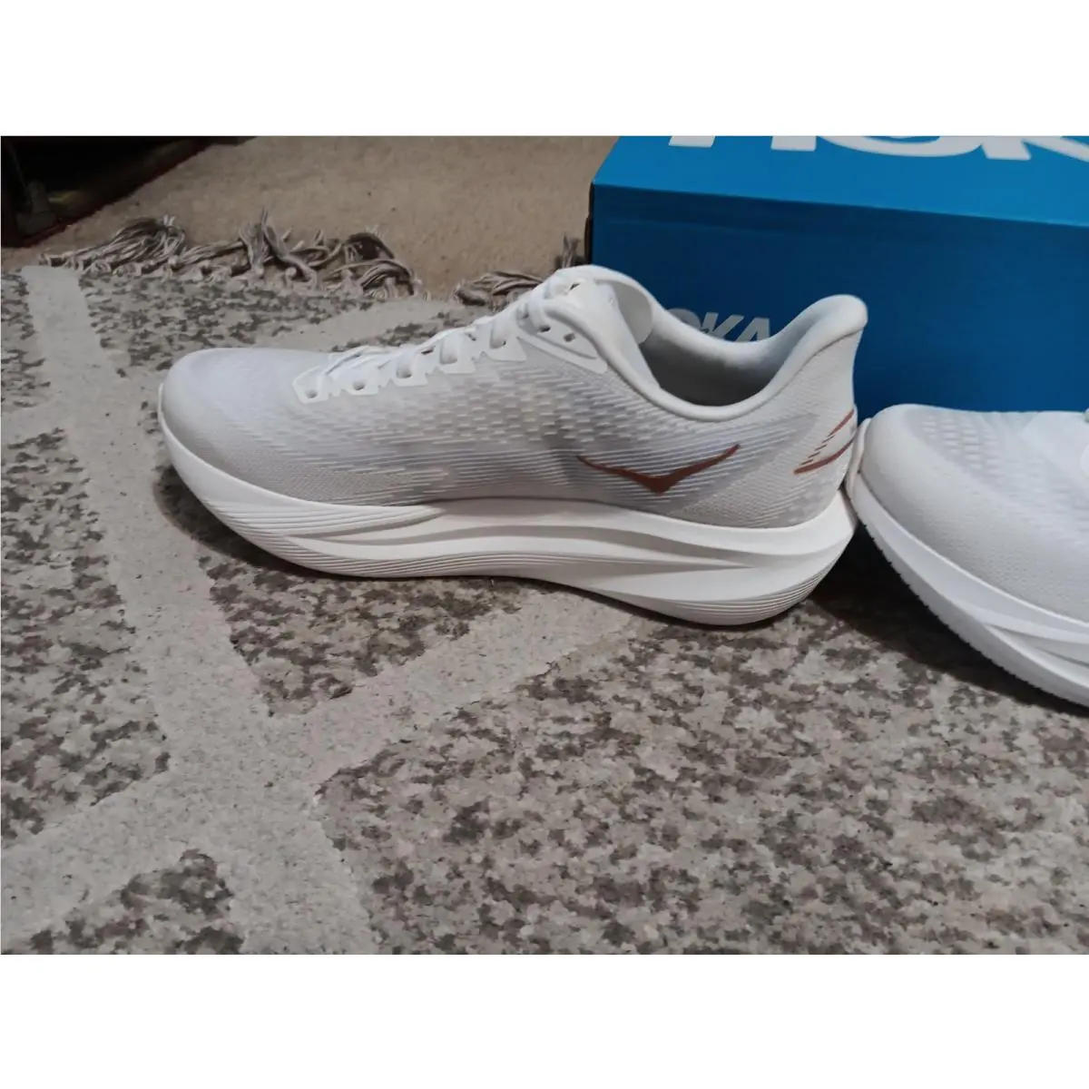 Hoka shoes - HOKA ONE ONE MACH 7 - 1171938 FTRS - Frost (UPC: 198605585708) 6