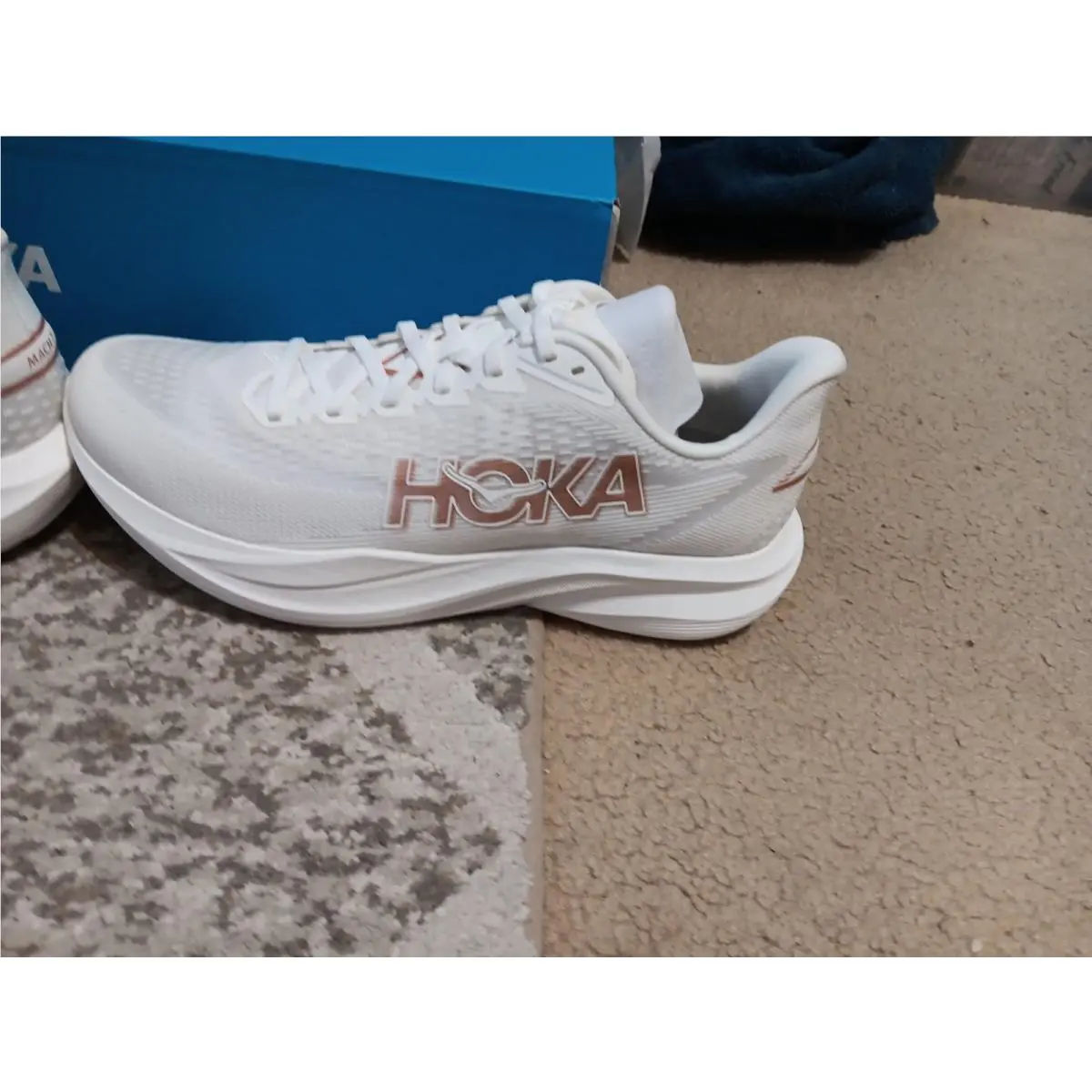 Hoka shoes - HOKA ONE ONE MACH 7 - 1171938 FTRS - Frost (UPC: 198605585708) 7