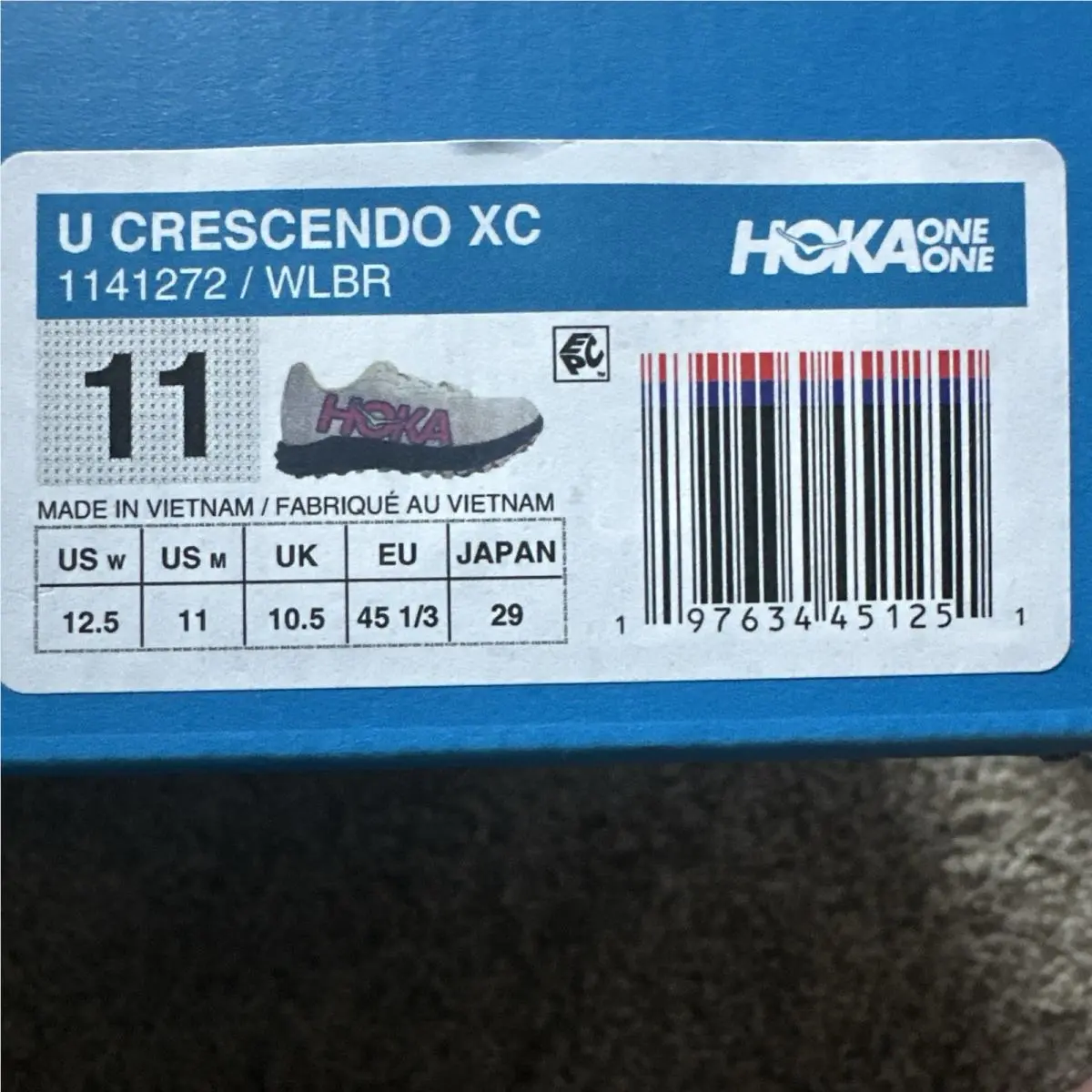 Hoka shoes - Hoka One Crescendo XC Spiked - Multicolor 4