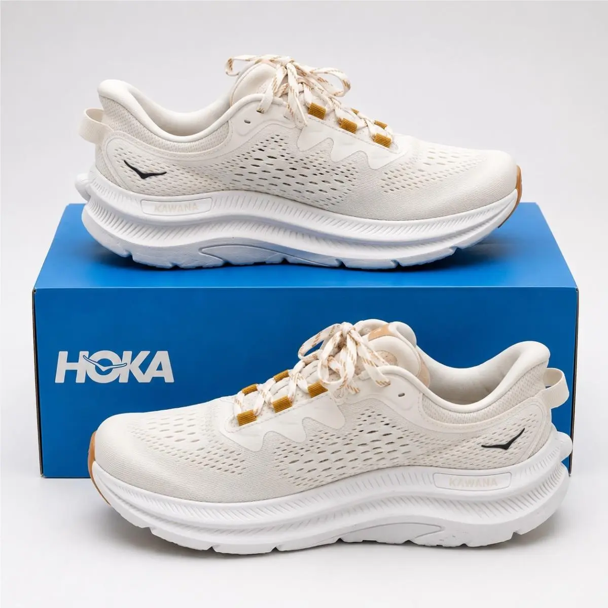 Hoka Kawana 2 Running Shoes Alabaster Oat Milk Men’s Size 8D Trainer