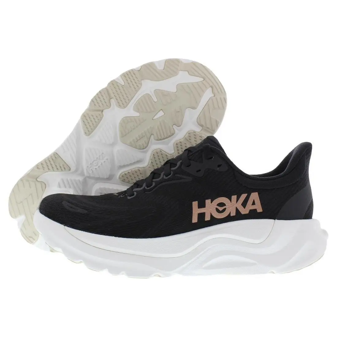 Hoka One One Arahi 8 Womens Shoes Size 7.5 Color: Black/rose Gold
