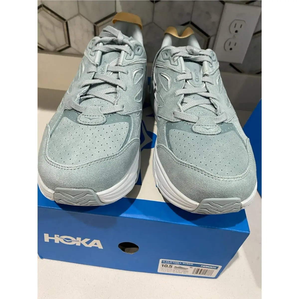 Hoka shoes - Hoka One One Clifton L - Cloud Blue 0