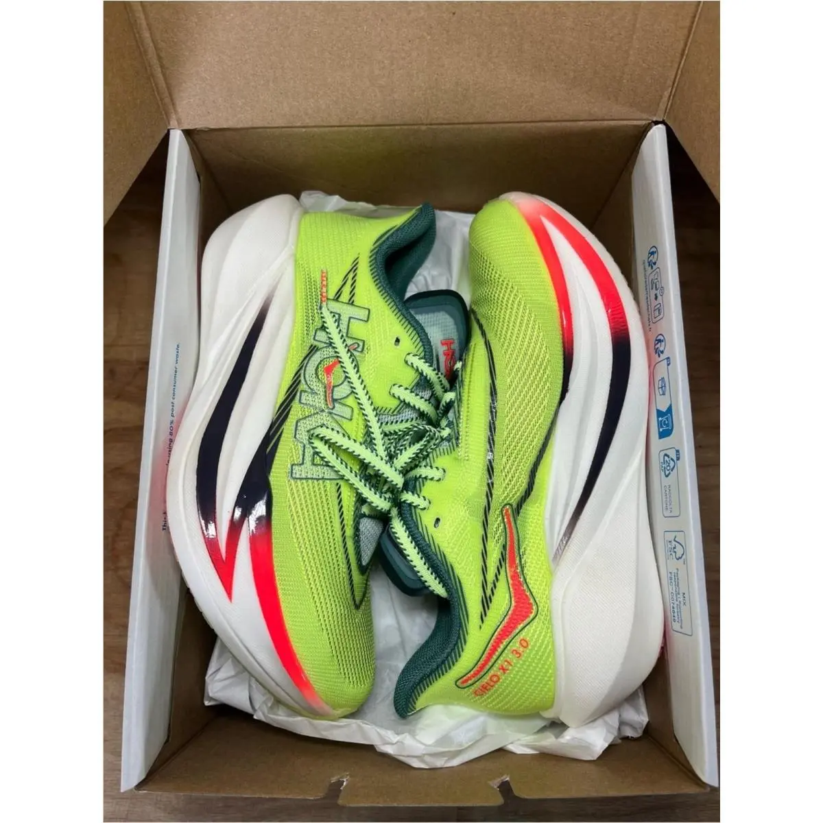 Hoka shoes - Hoka One One Cielo X - 1171927 - Greenish-Yellow 0