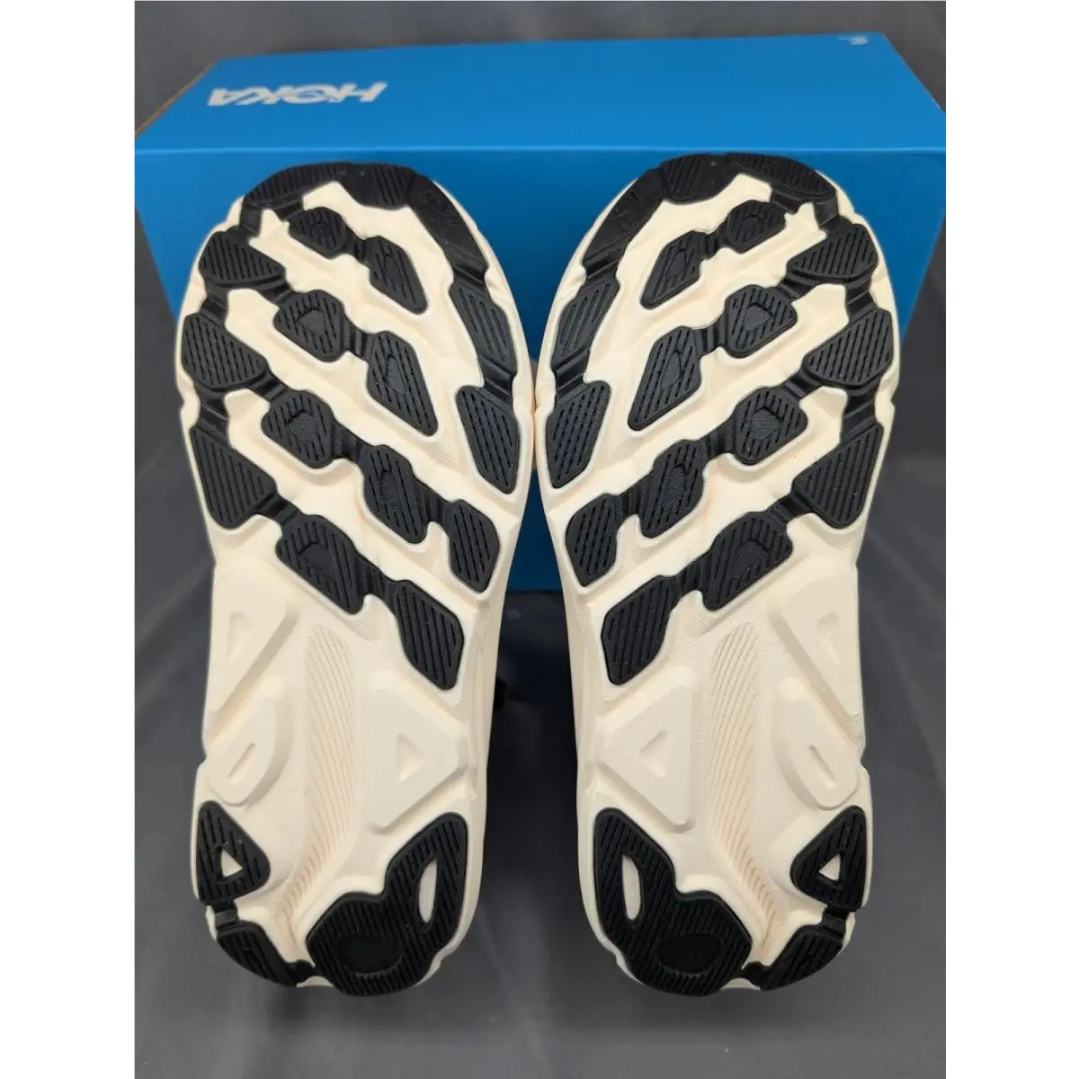 Hoka shoes - Clifton One9 - Clifton - Black/Habanero/White 4