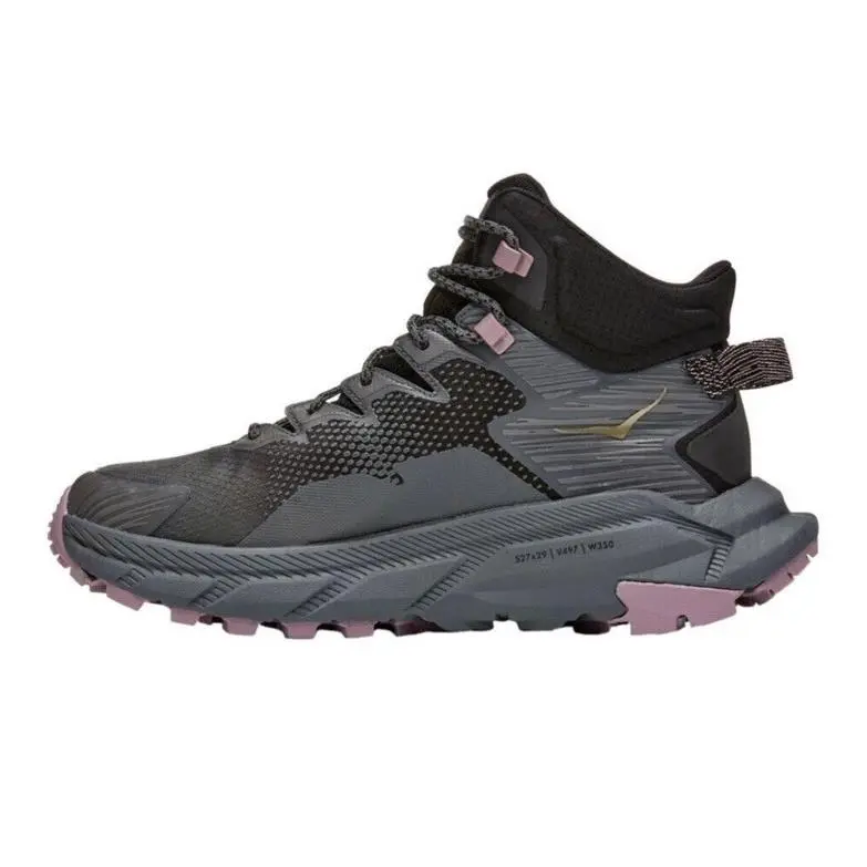 Hoka One One Trail Code Gtx Shoes Women`s 6 Black Castlerock Hiking Trail