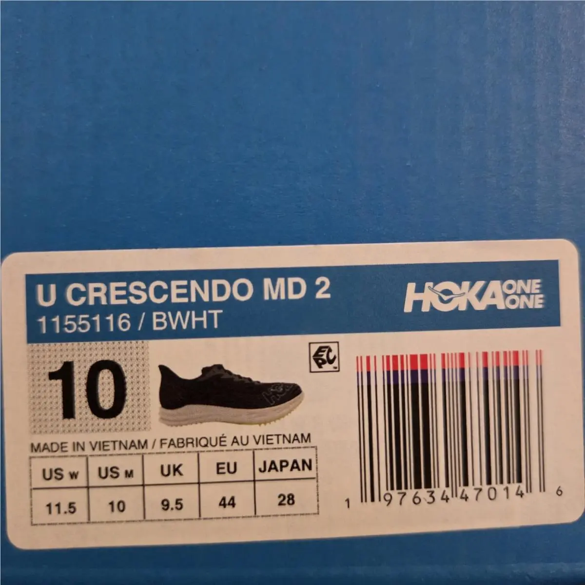 Hoka shoes - Crescendo MD 2 - Crescendo - Black 8