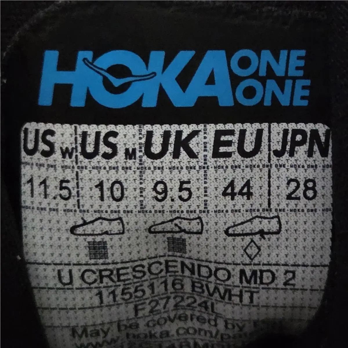 Hoka shoes - Crescendo MD 2 - Crescendo - Black 7