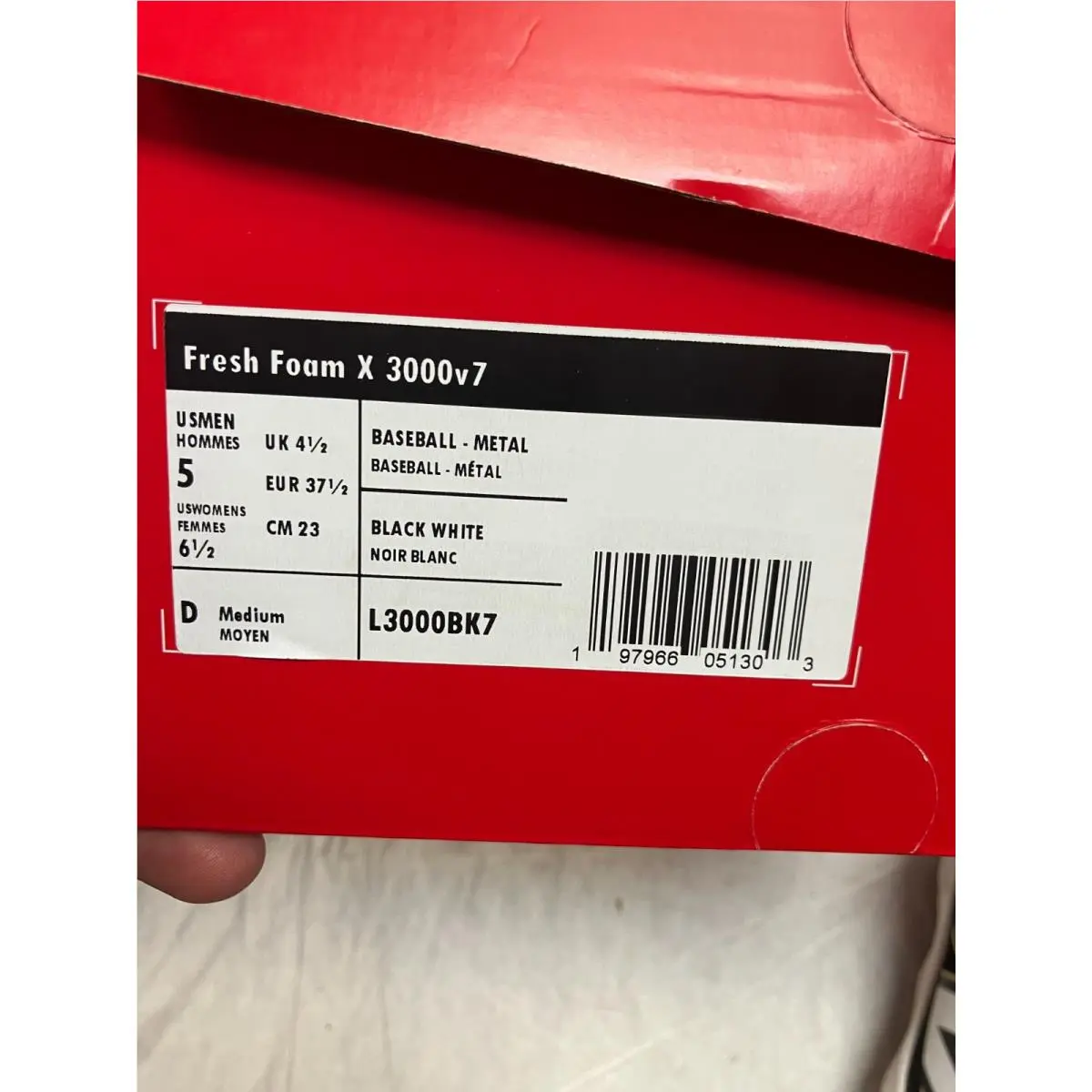 New Balance shoes - New Balance Fresh Foam - Fresh Foam - L3000BK7 - Black 0