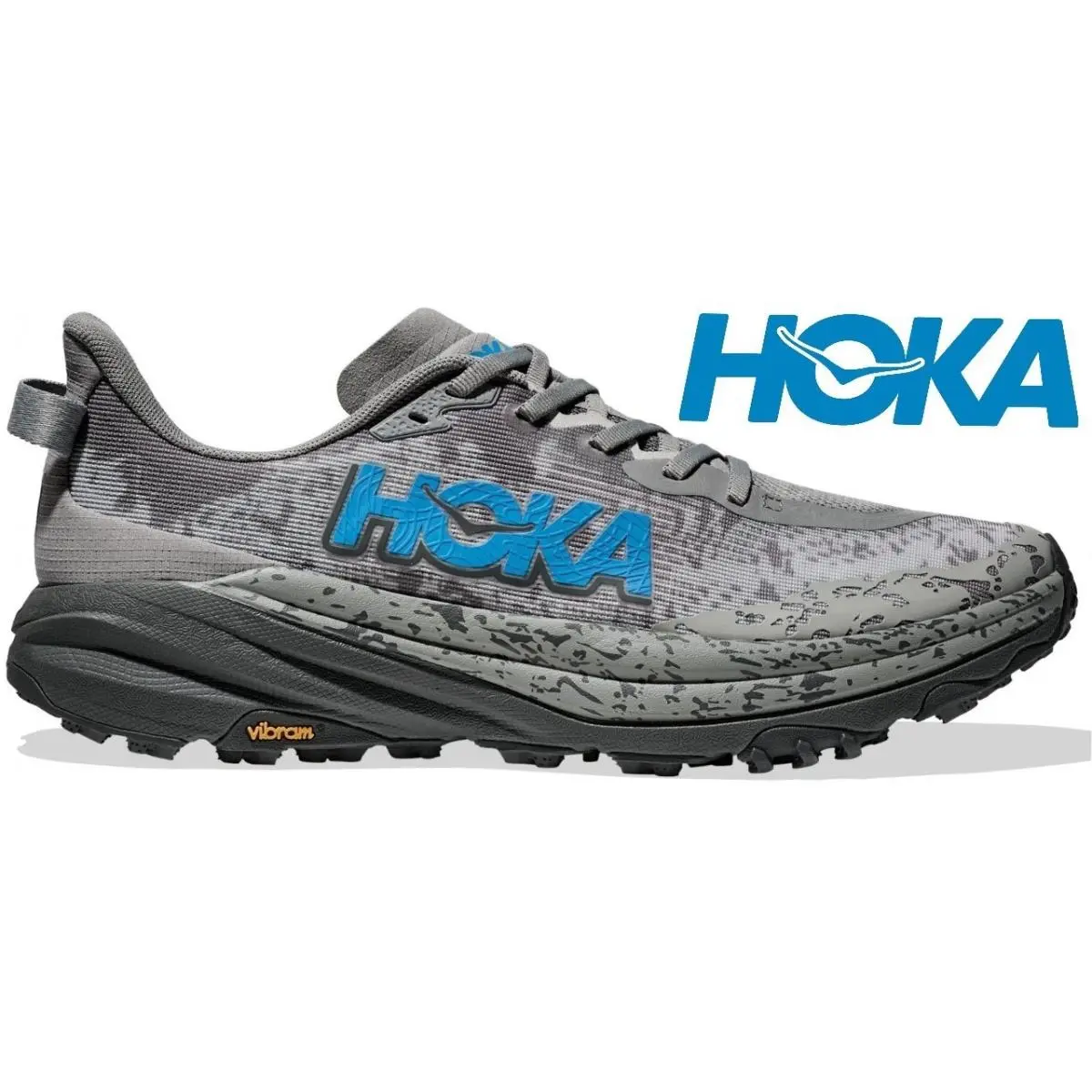 Hoka Speedgoat 6 Wide Trail Run Shoes Meta Rocker Sole 40 mm Stack US Mens 8.5