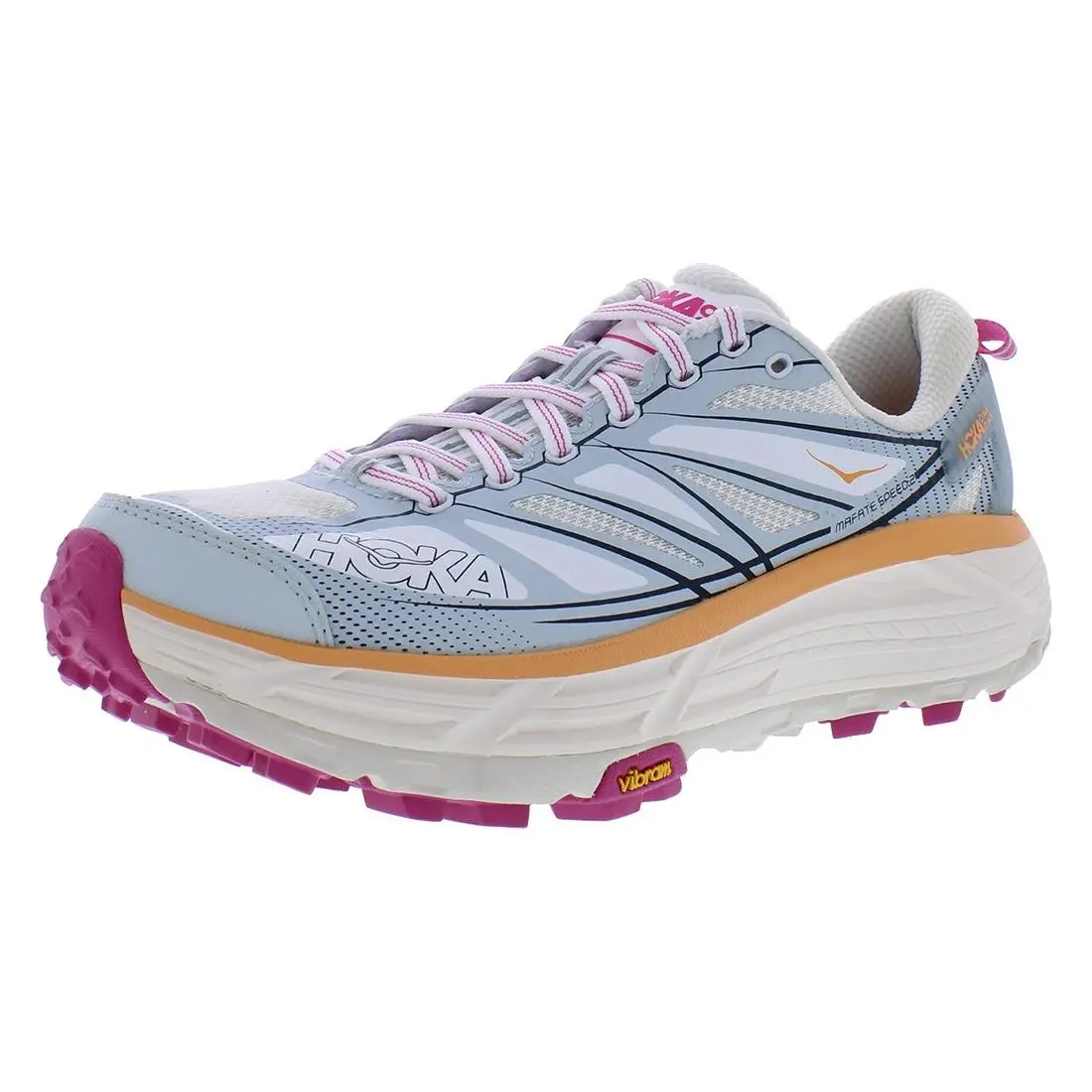 Hoka shoes - White/Ice Flow, Main: Multi-Colored (UPC: 196565170347) 0