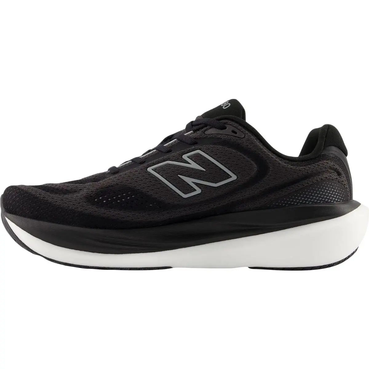 New Balance 1080 V15 Womens Size 7.5 Running Shoes Black /grey W1080815 New