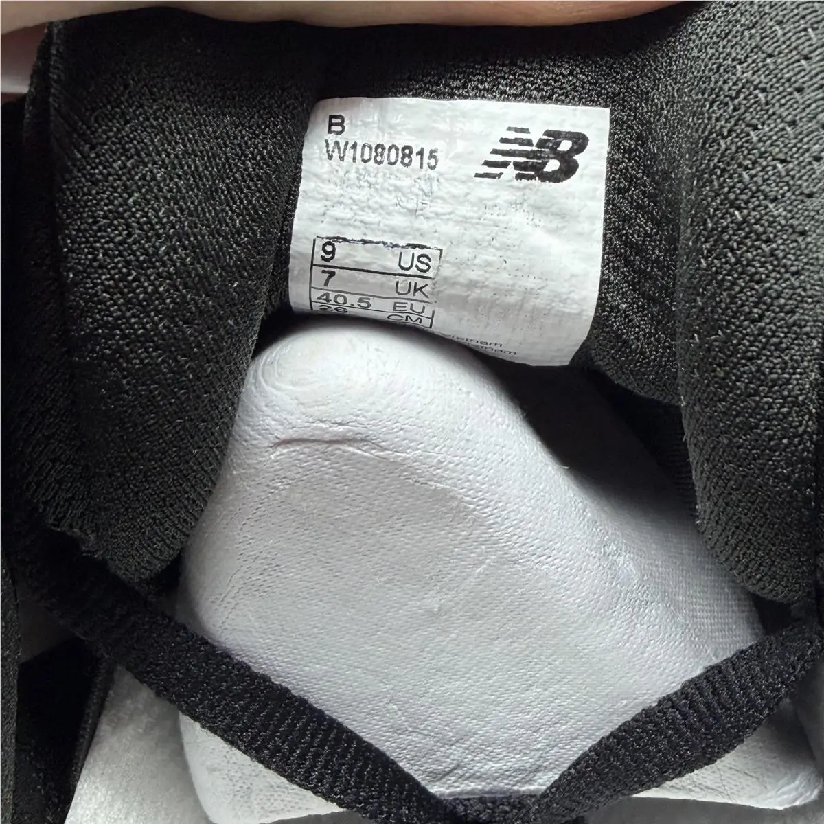 New Balance shoes - New Balance 1080v15 - W1080815 - Black (UPC: 0198688778998) 10