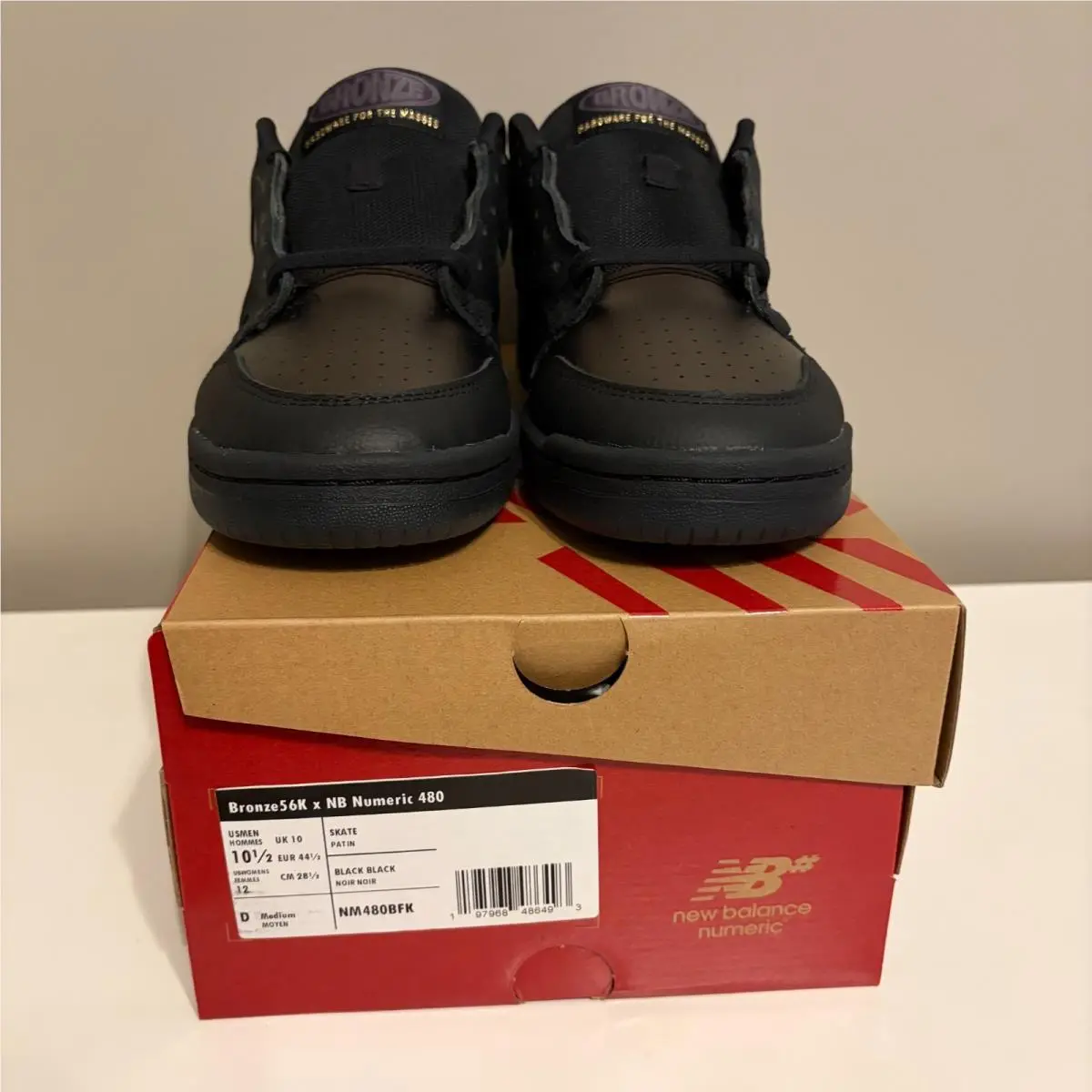 New Balance shoes - New Balance 480 - NM480BFK - Black 2
