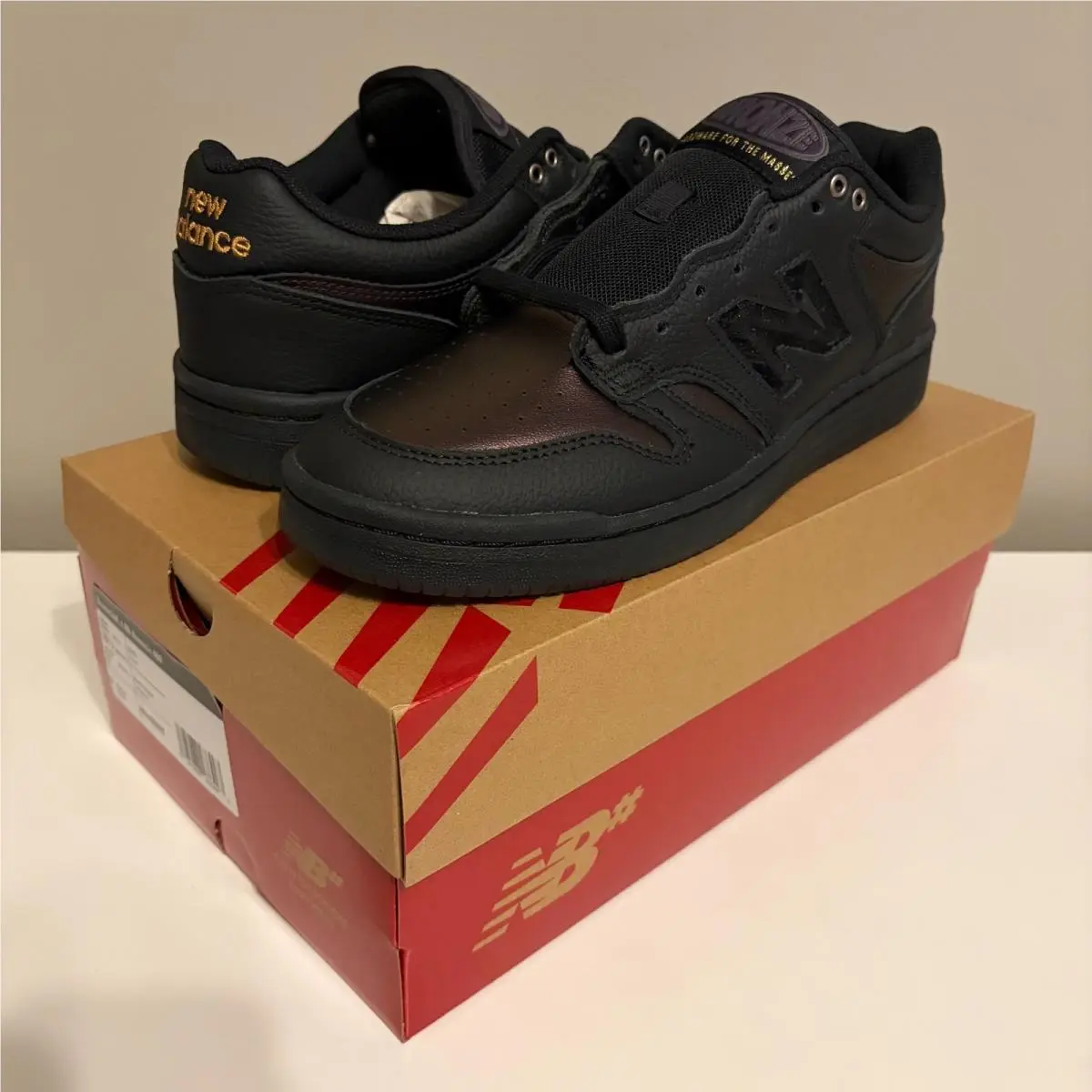 New Balance shoes - New Balance 480 - NM480BFK - Black 0