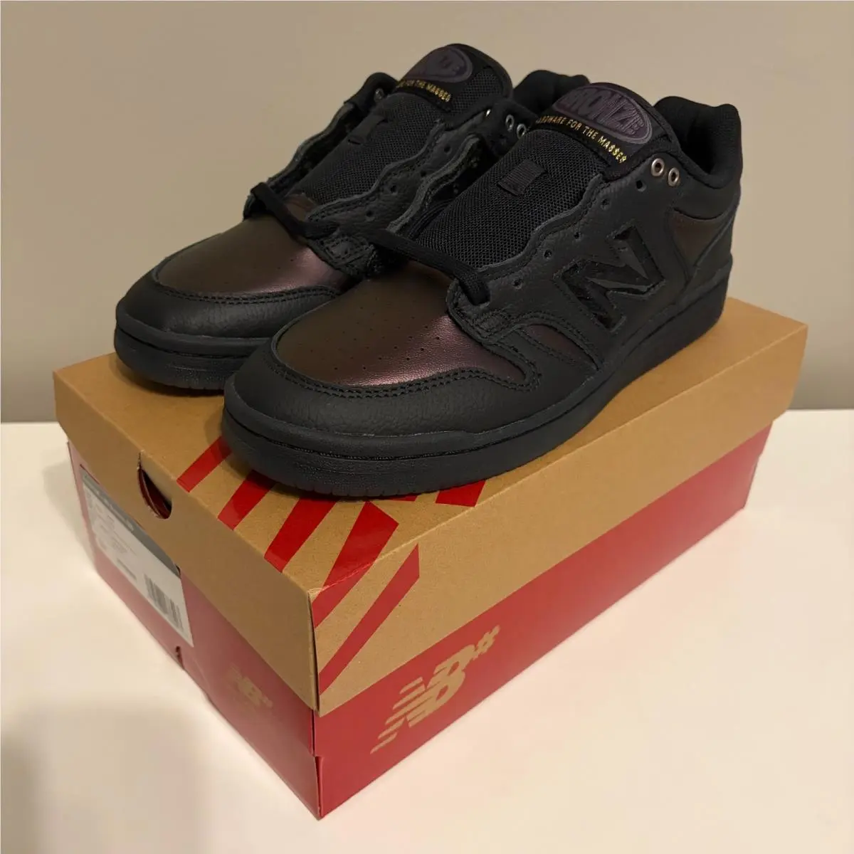 New Balance shoes - New Balance 480 - NM480BFK - Black 1