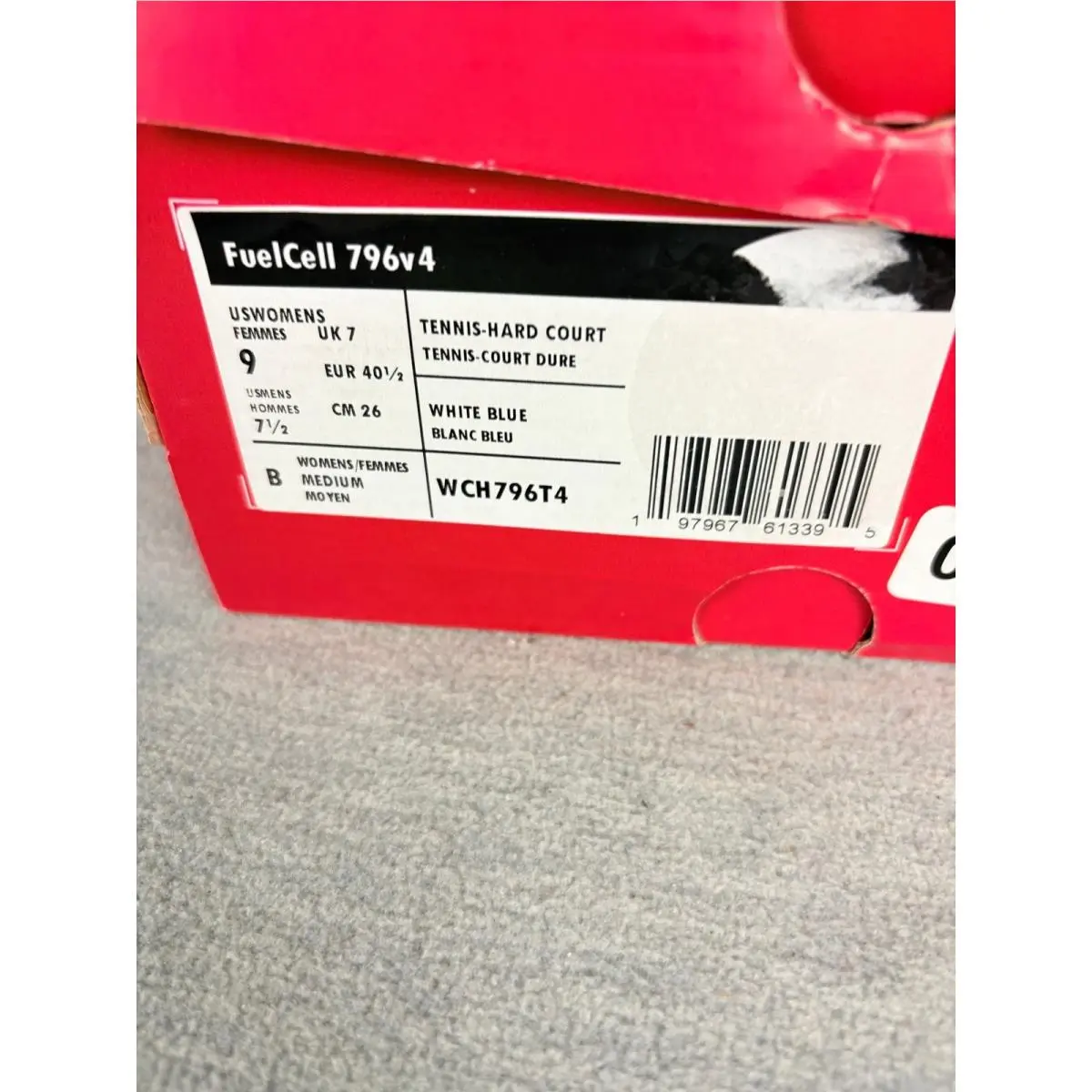 New Balance shoes - FuelCell 796v4 - FuelCell - White 10