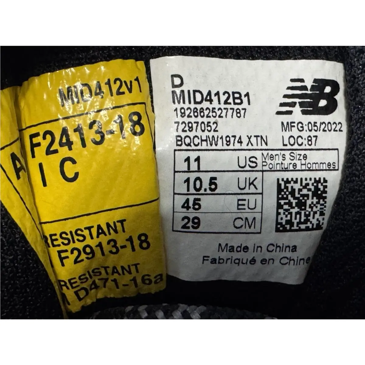 New Balance shoes - New Balance 412 - Black 7