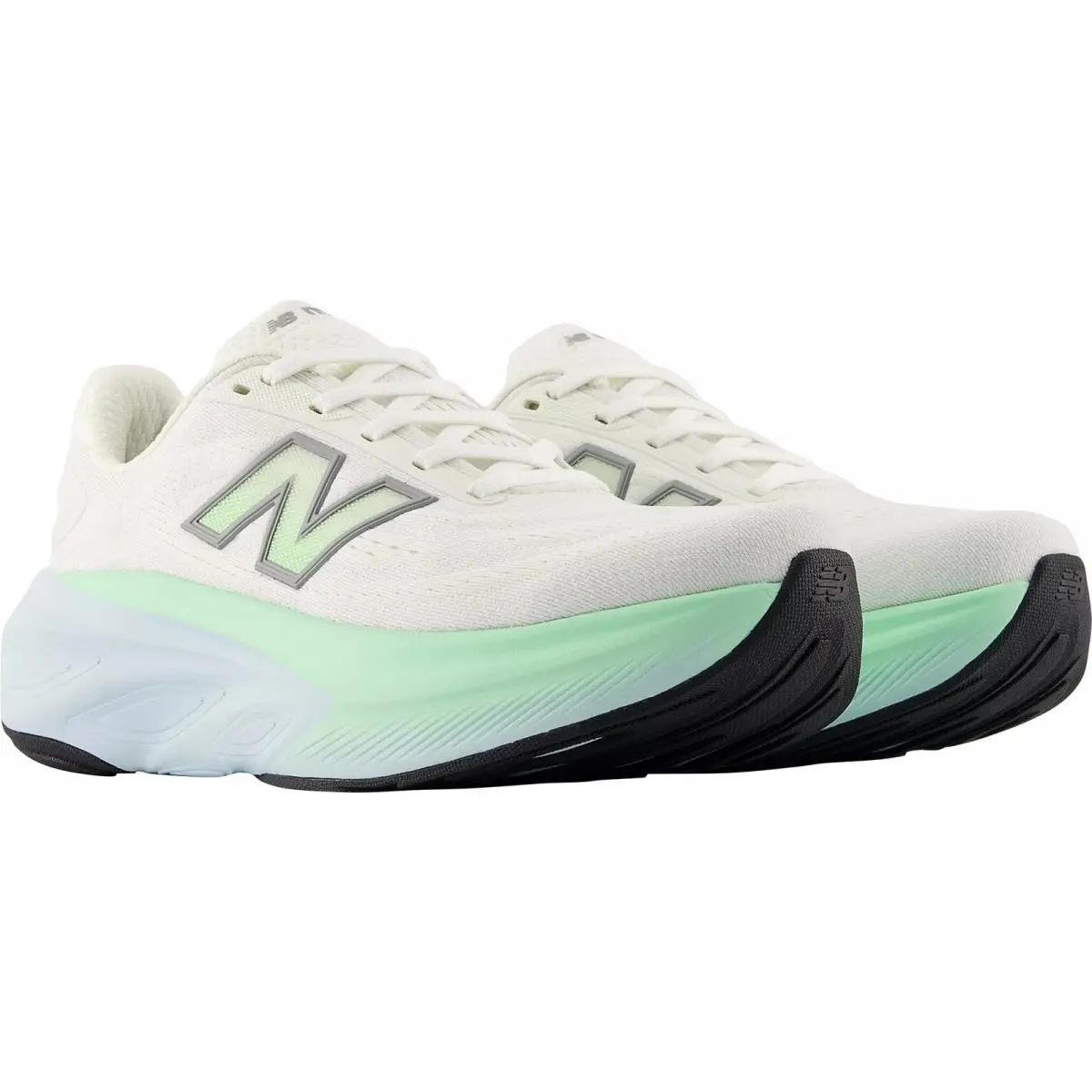 New Balance Wmorld Womens Fresh Foam X More V6_WHITE/GREEN-SIZE 7.5-D