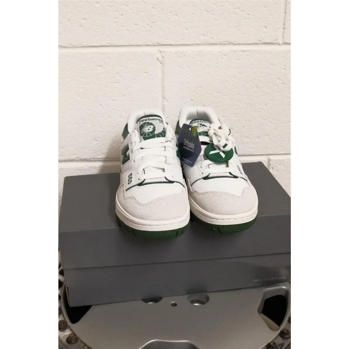 New Balance 550 White Green Sneakers - Men’s US 6 / Women’s