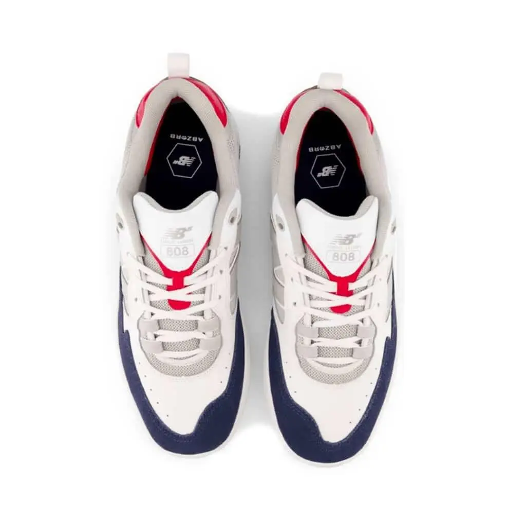 New Balance shoes - White/Navy (UPC: 0196307016025) 0