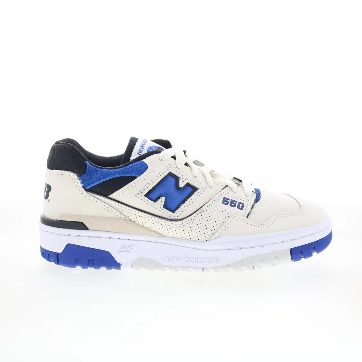 New Balance BB 550 BB550VTA Mens White Leather Lifestyle Sneakers Shoes 4.5