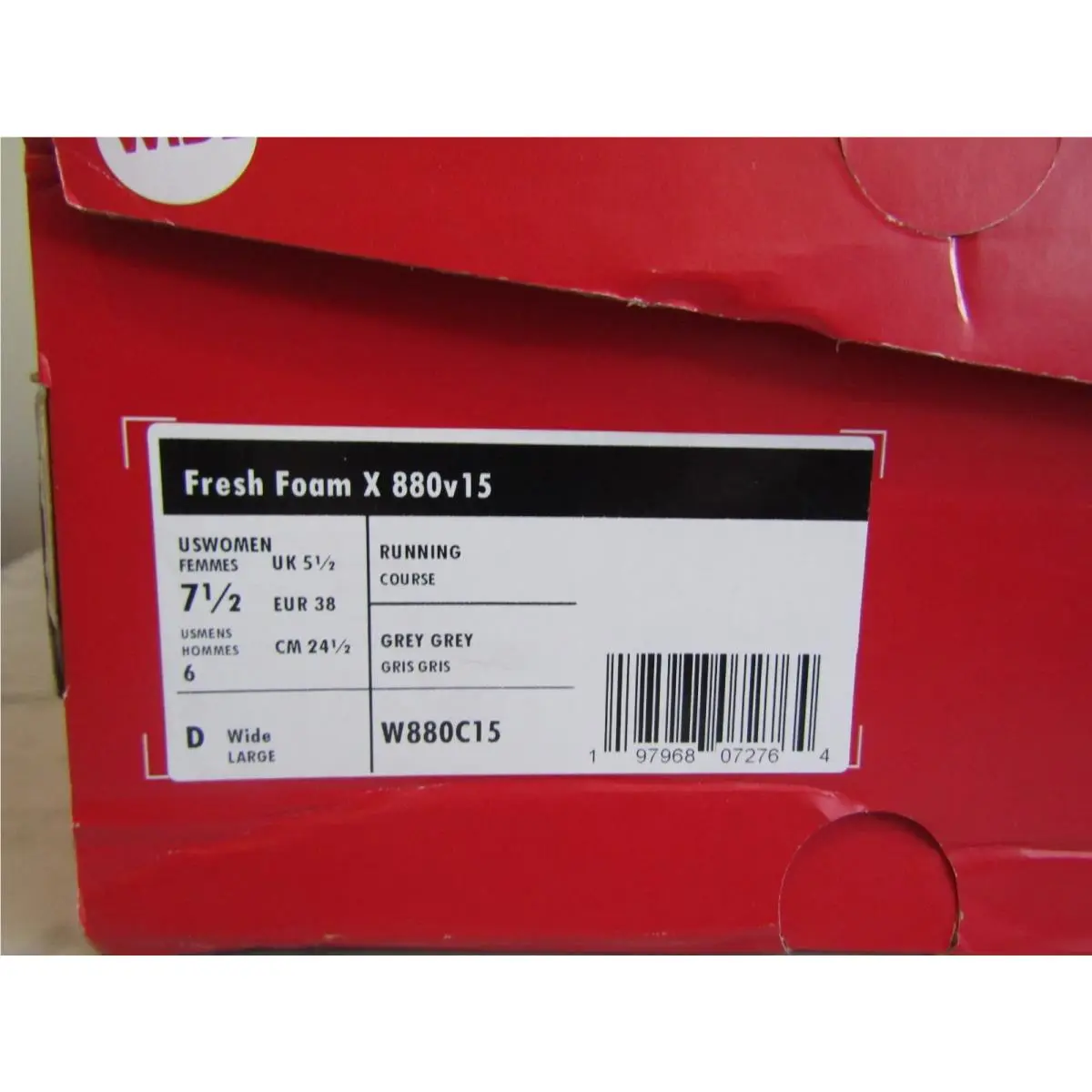 New Balance shoes - New Balance Fresh Foam - Fresh Foam - Gray (UPC: 197968072764) 4