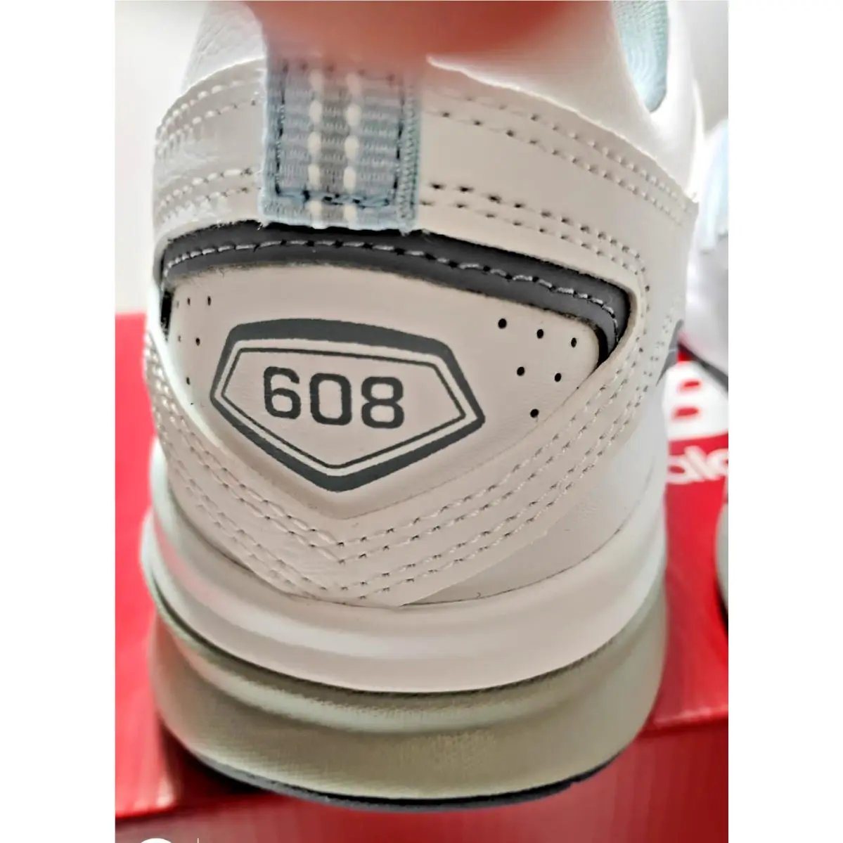 New Balance shoes - W80608V5 - WX608WB5 WIDE - White (UPC: 191902849115) 11
