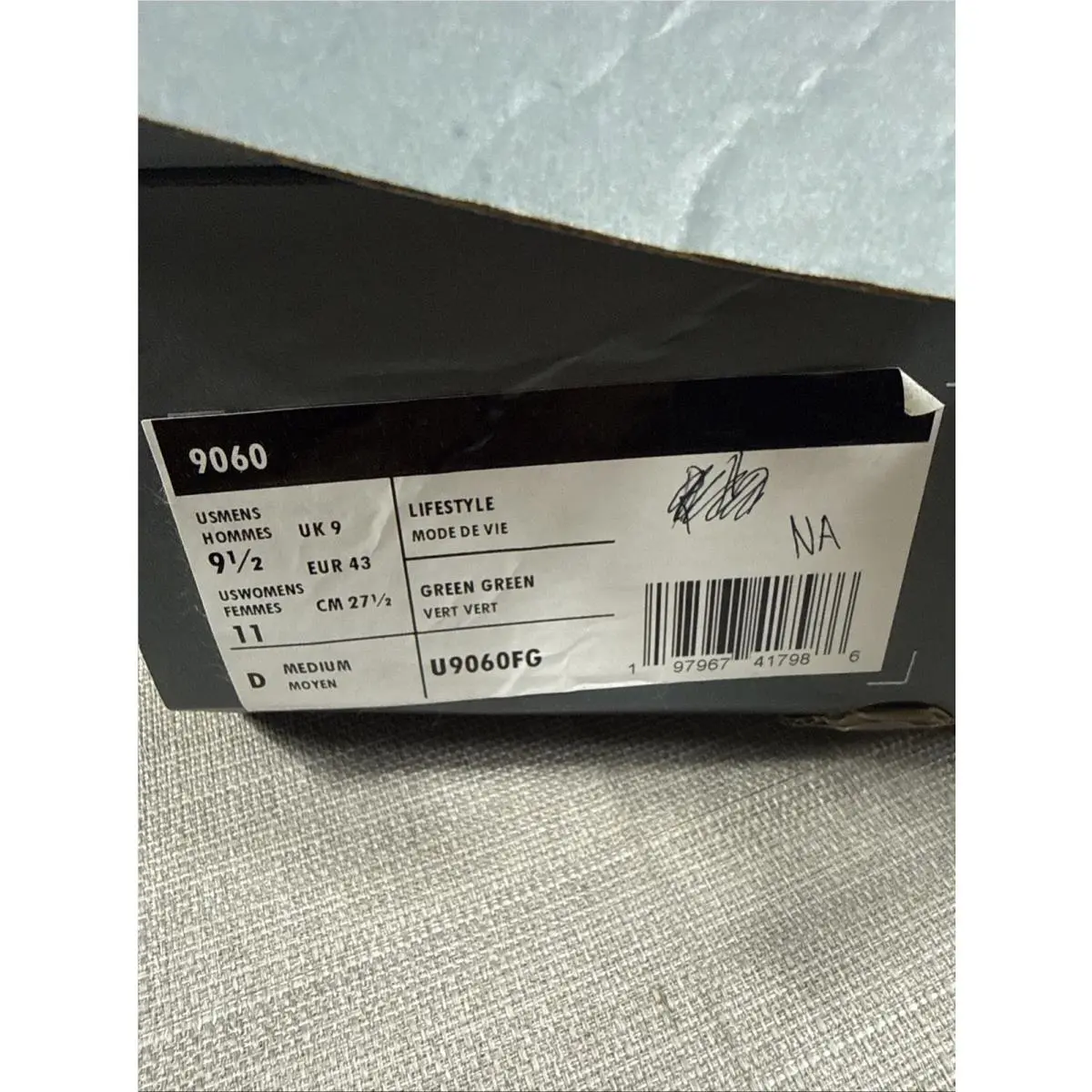 New Balance shoes - New Balance 9060 - Green 8