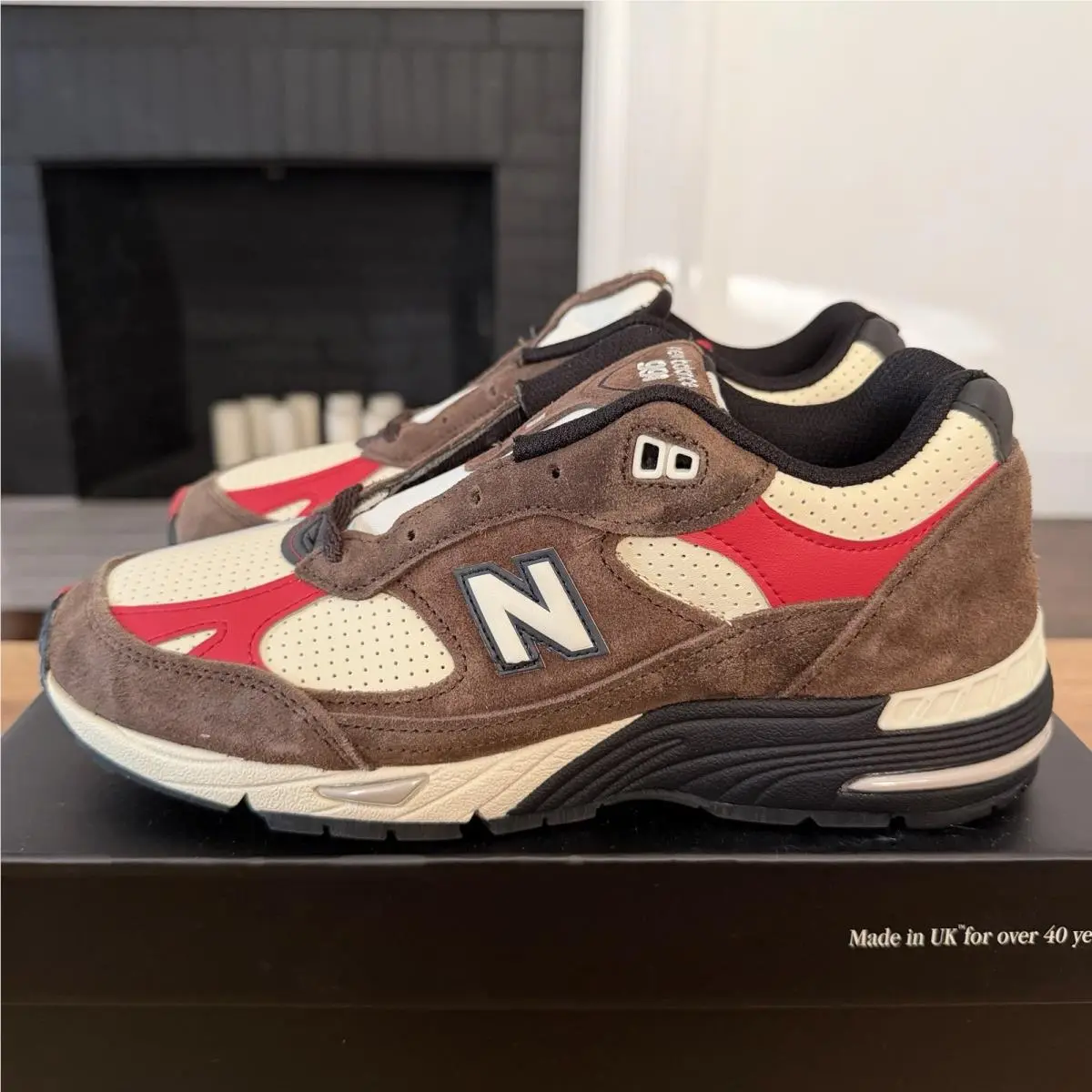New Balance shoes - 991 v1 - W991AL1 - Brown (UPC: 198688560784) 0