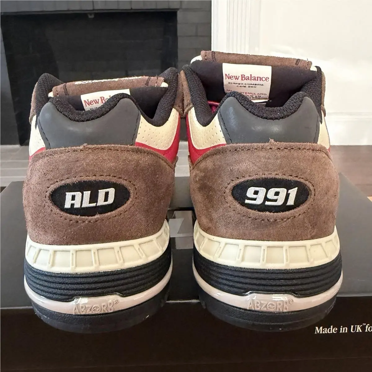 New Balance shoes - 991 v1 - W991AL1 - Brown (UPC: 198688560784) 2