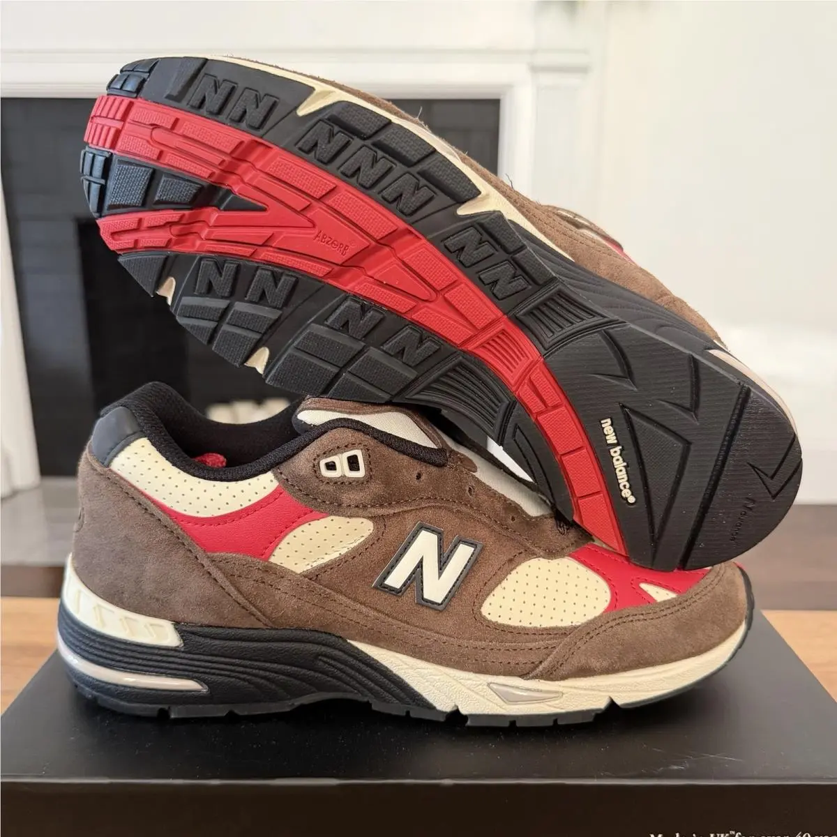 New Balance shoes - 991 v1 - W991AL1 - Brown (UPC: 198688560784) 3