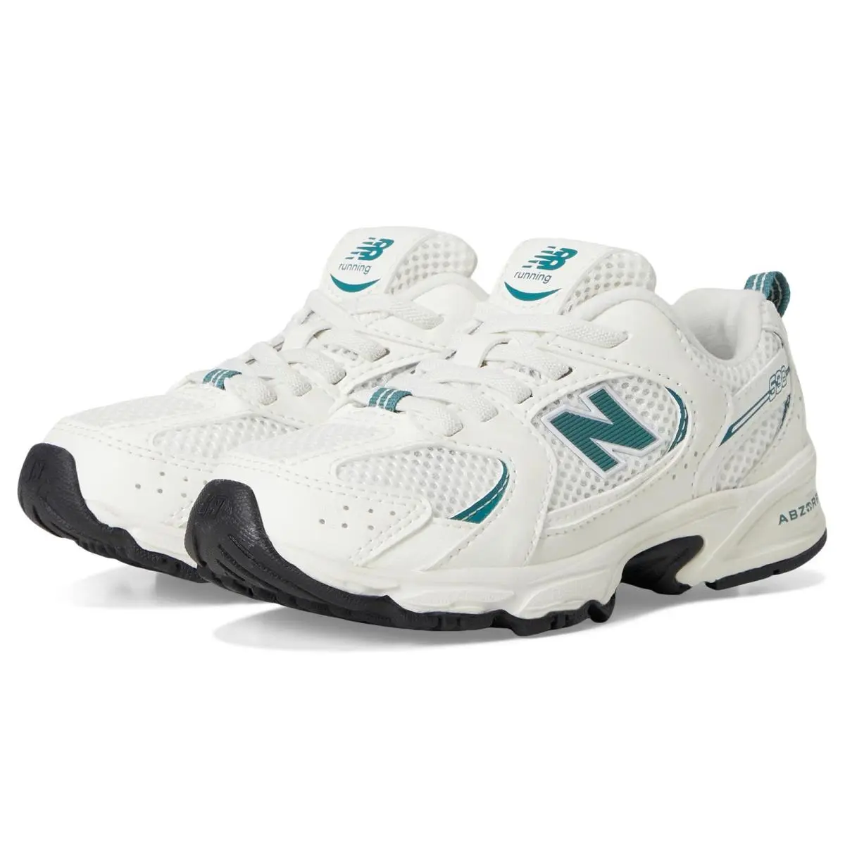 New Balance Unisex 530 Bungee Little Kid Sea Salt/new Spruce 12 Medium