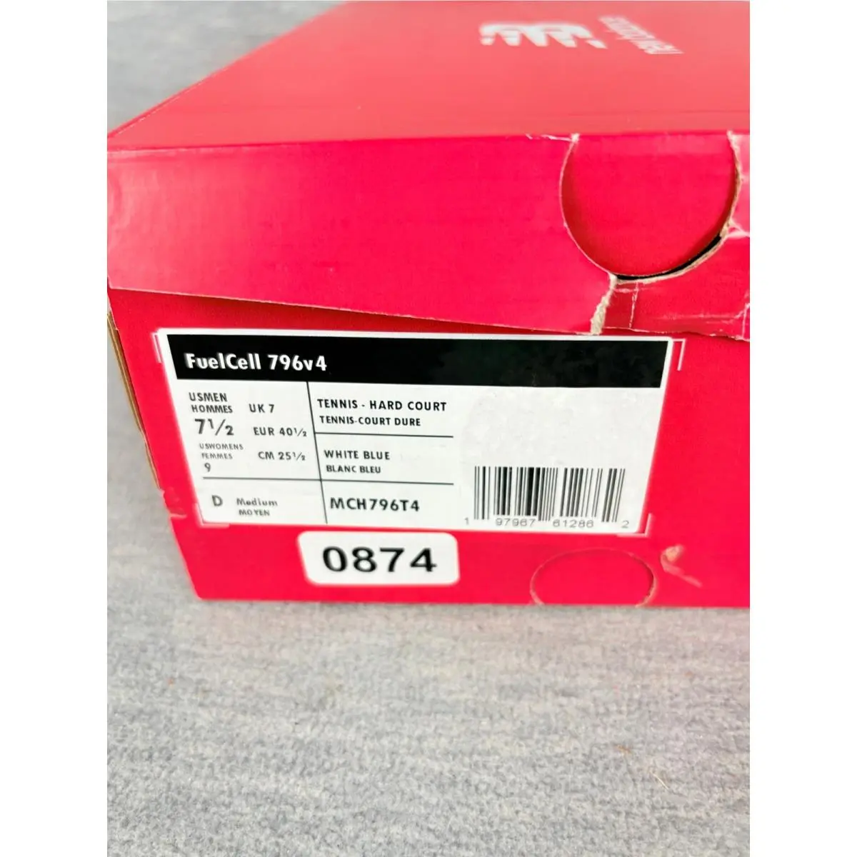 New Balance shoes - FuelCell 796v4 - FuelCell - White 6
