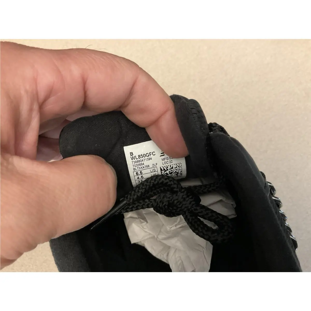 New Balance shoes - New Balance 850 - WL850GFC - Black 0