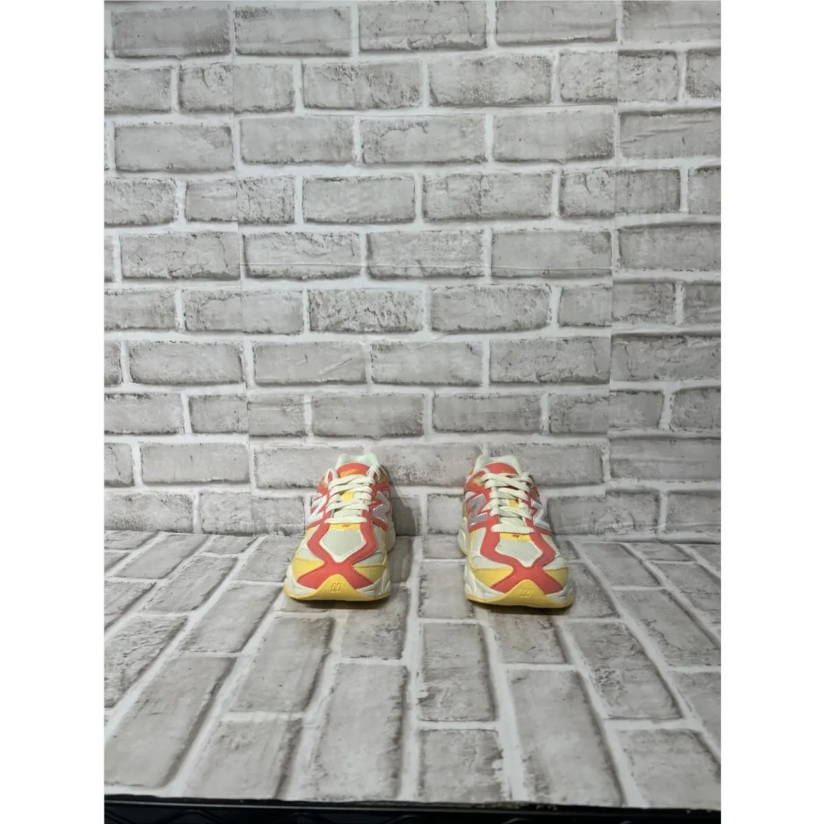 New Balance shoes - New Balance 9060 - GC9060FL - Orange, Red, White, Yellow 1