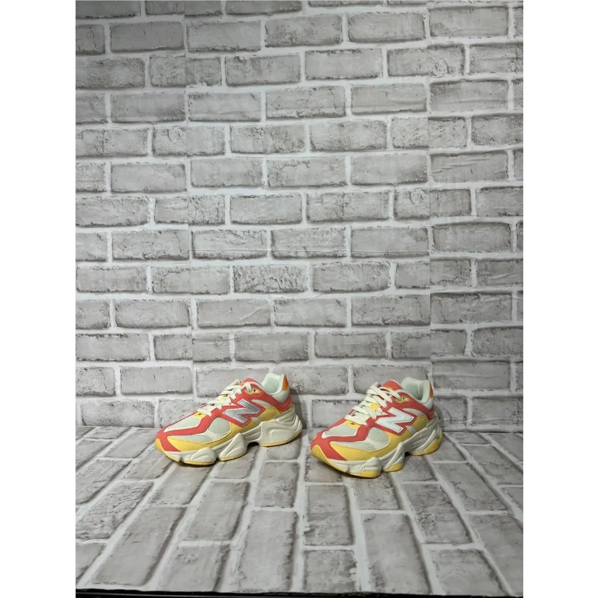 New Balance shoes - New Balance 9060 - GC9060FL - Orange, Red, White, Yellow 2