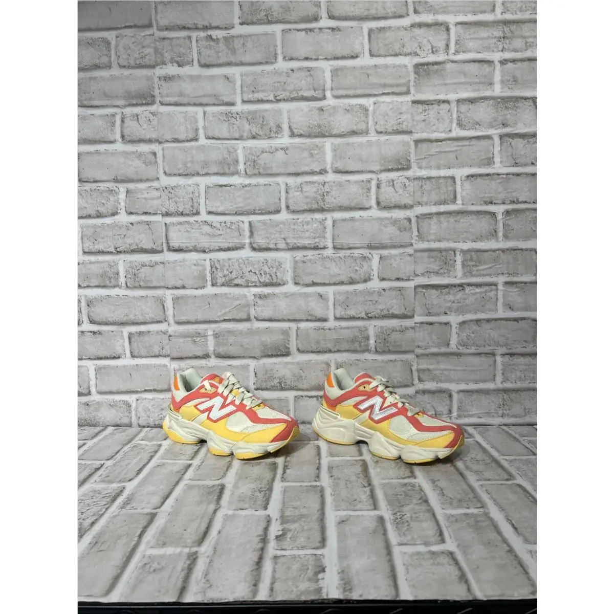 New Balance shoes - New Balance 9060 - GC9060FL - Orange, Red, White, Yellow 3