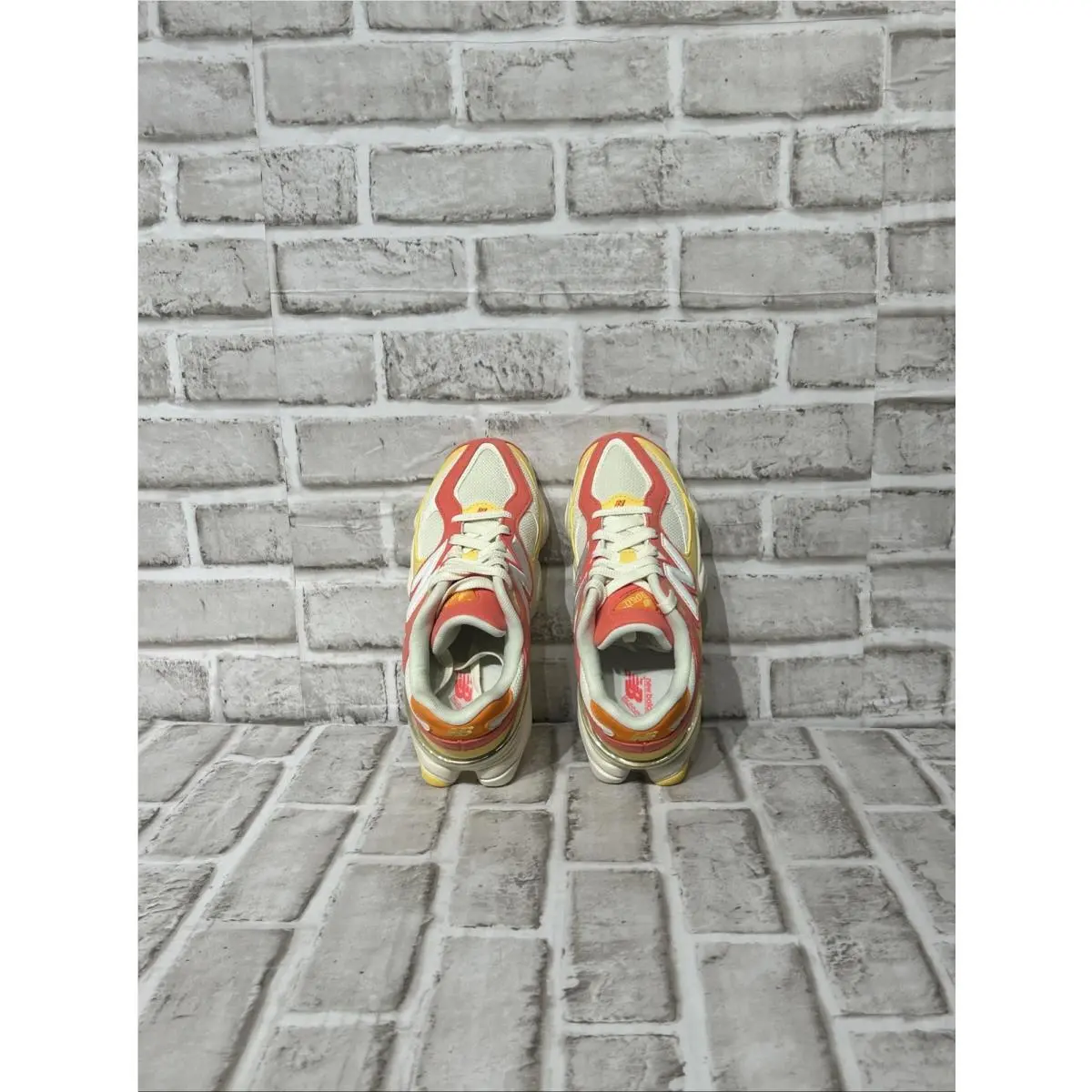 New Balance shoes - New Balance 9060 - GC9060FL - Orange, Red, White, Yellow 5