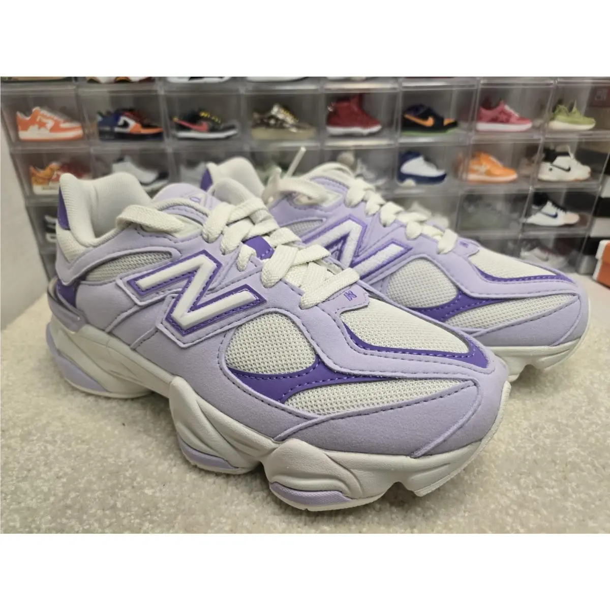 New Balance 9060 Lace Purple Violet G90607ZT New In Og Box Sz 4Y