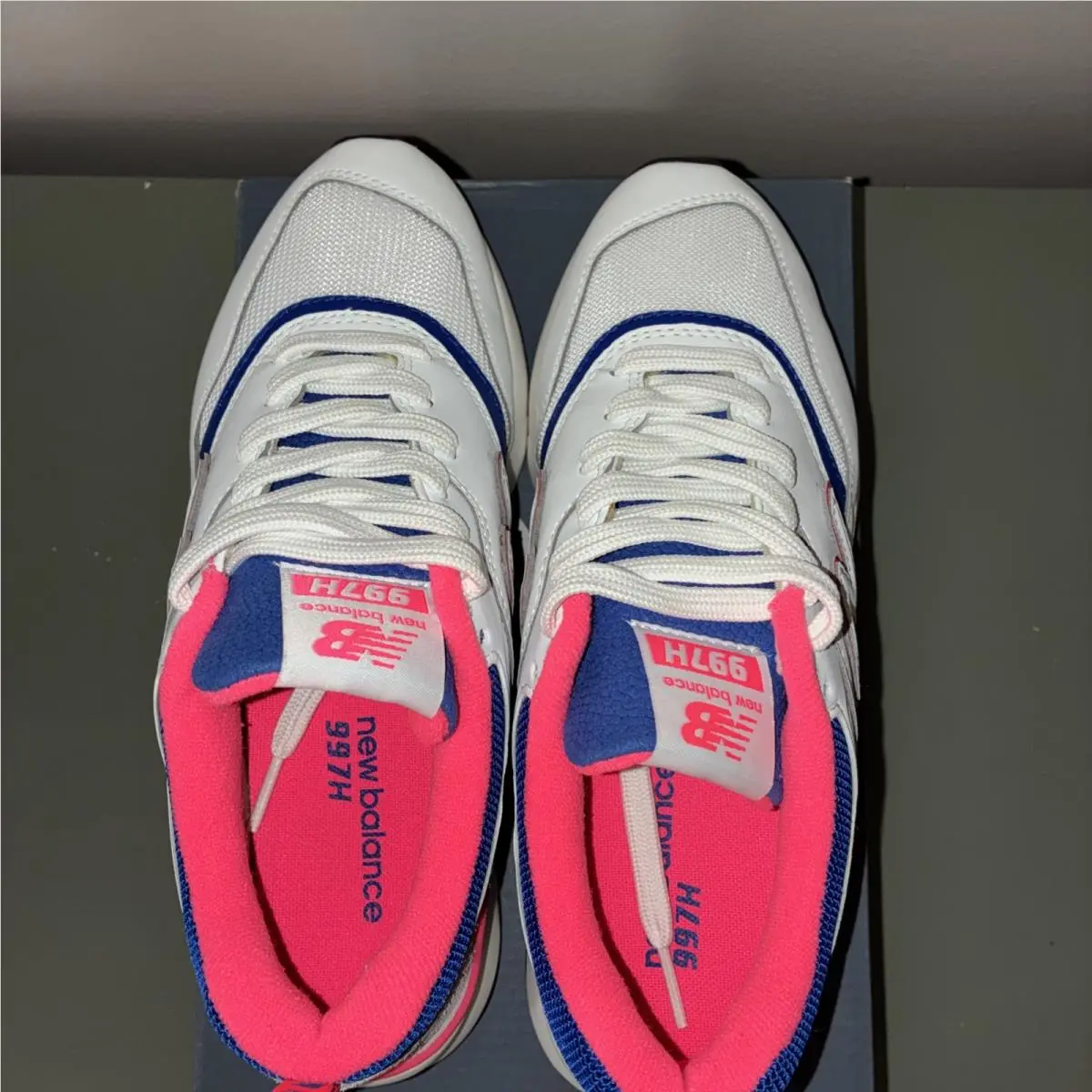 New Balance shoes - New Balance 997 - CW997HAJ - Black, Manufacturer: Black/Blue-White 8
