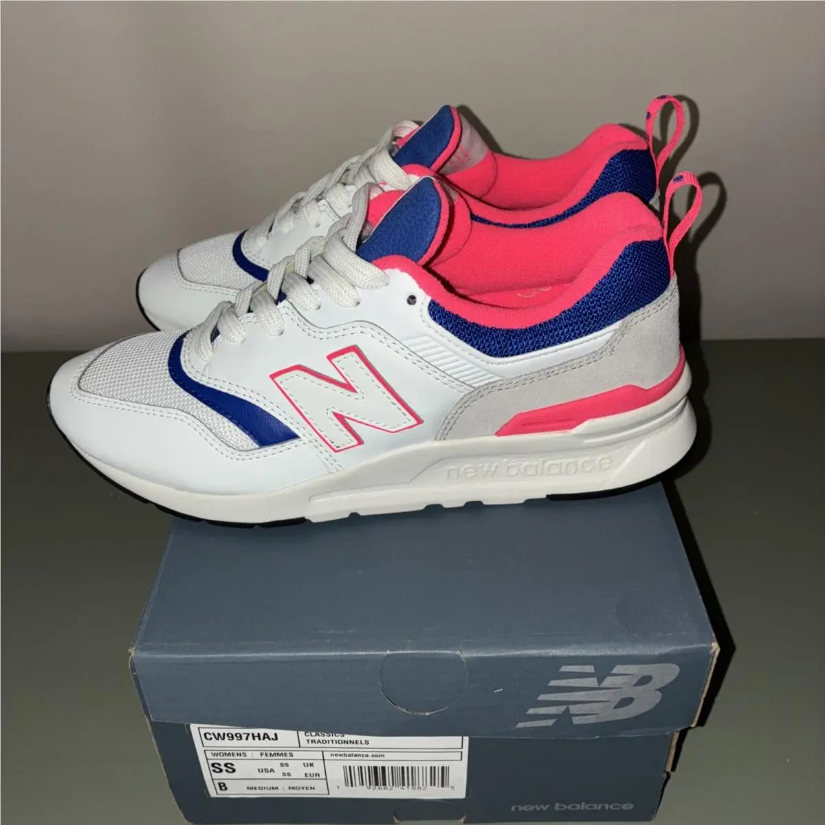 New Balance shoes - New Balance 997 - CW997HAJ - Black, Manufacturer: Black/Blue-White 9
