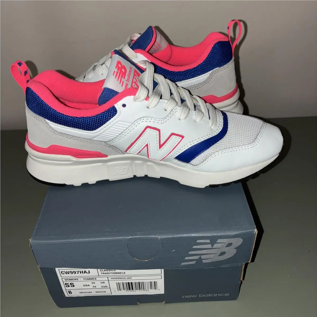 New Balance shoes - New Balance 997 - CW997HAJ - Black, Manufacturer: Black/Blue-White 10