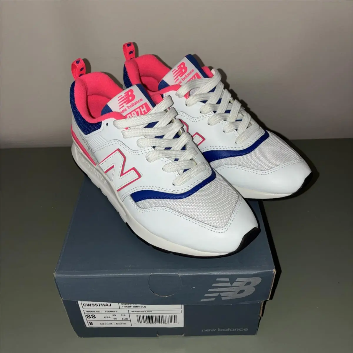 New Balance shoes - New Balance 997 - CW997HAJ - Black, Manufacturer: Black/Blue-White 3