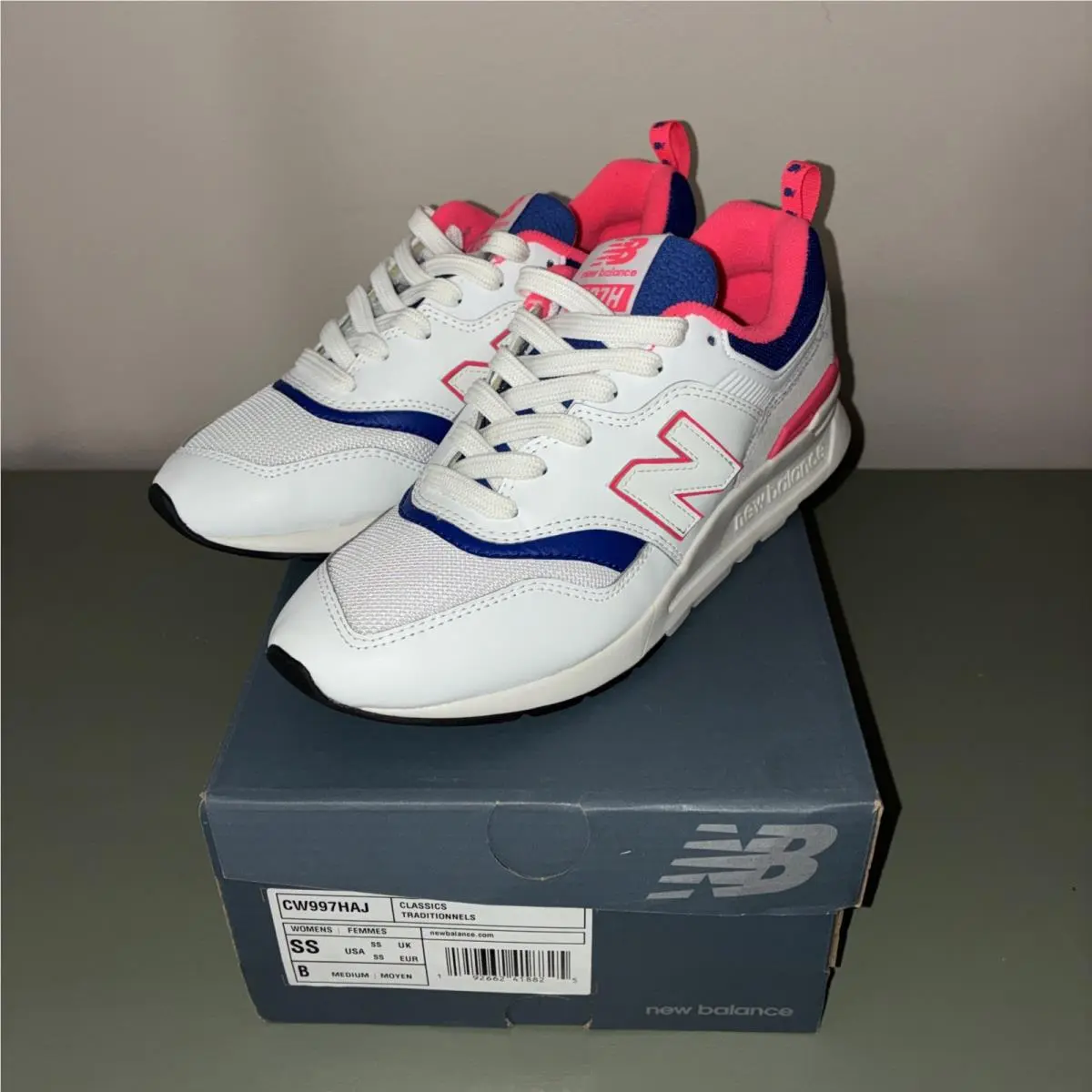 New Balance shoes - New Balance 997 - CW997HAJ - Black, Manufacturer: Black/Blue-White 5