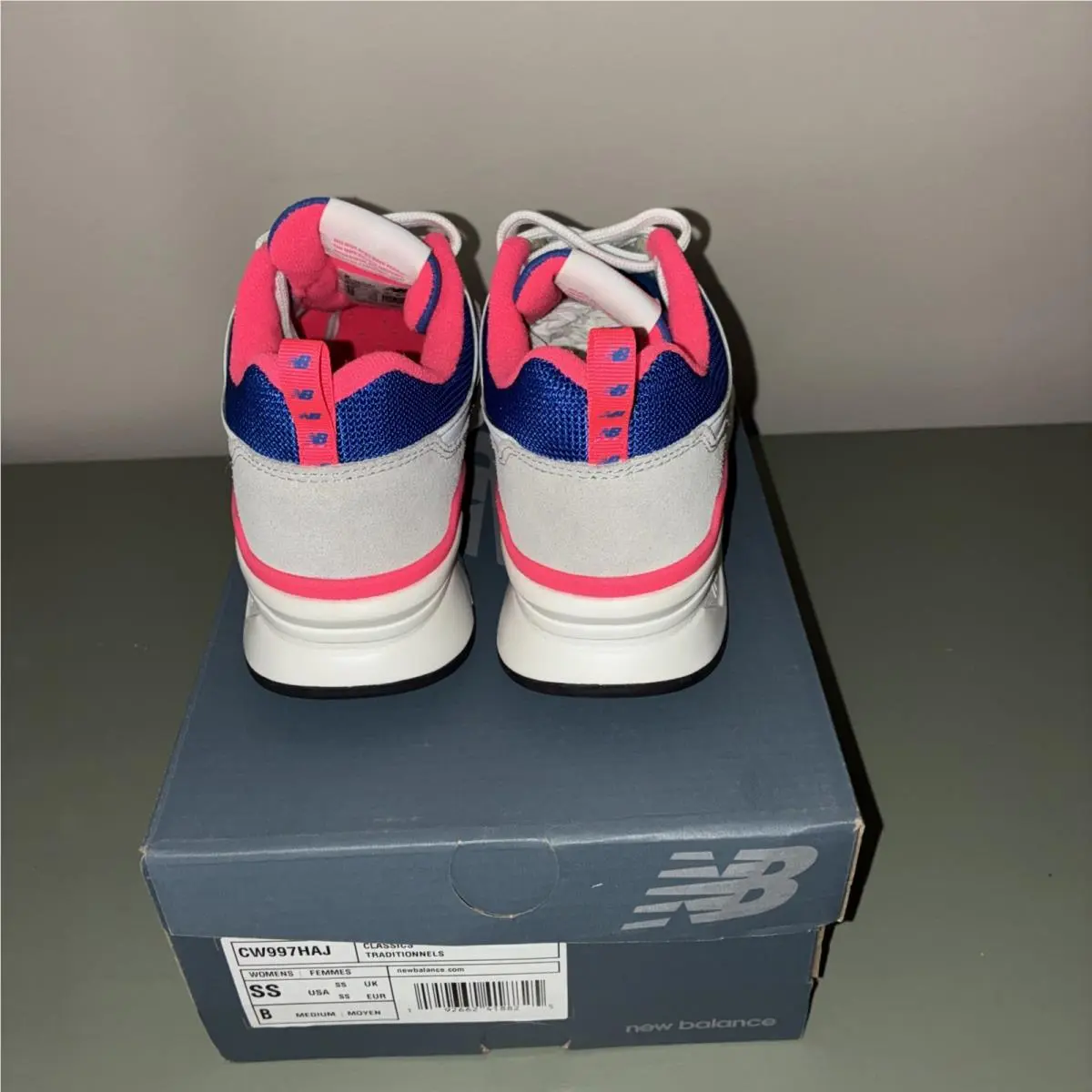New Balance shoes - New Balance 997 - CW997HAJ - Black, Manufacturer: Black/Blue-White 7