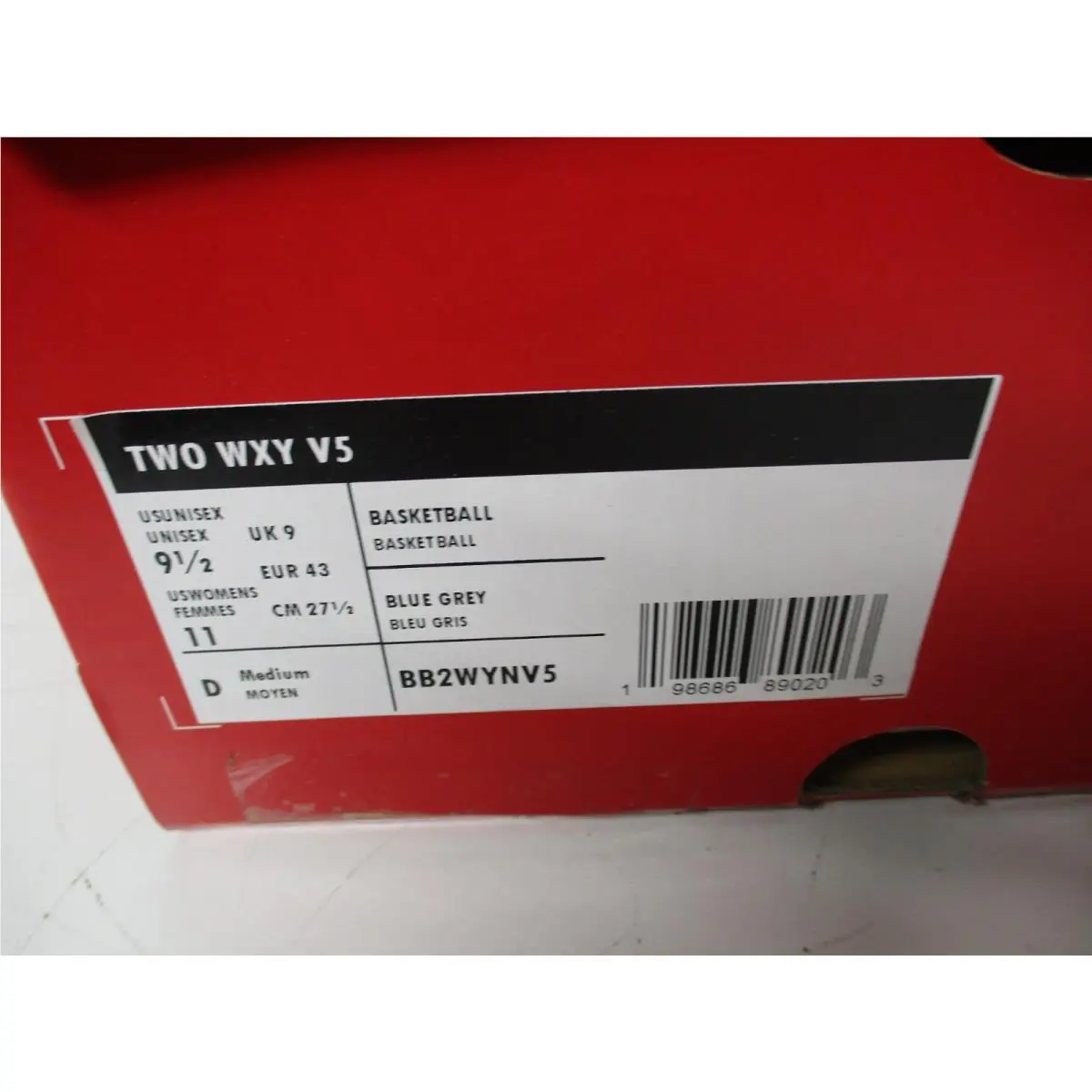 New Balance shoes - New Balance TWO WXY V5 - BB2WYNV5 - Blue, Manufacturer: Team Navy/Silver Metallic (UPC: 198686890524) 5