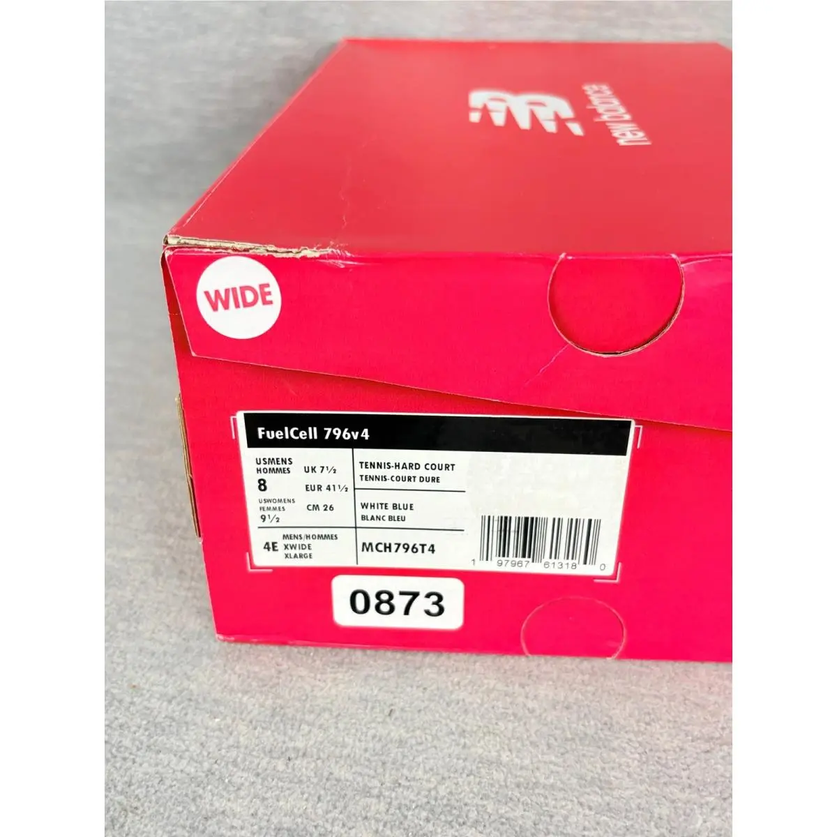 New Balance shoes - New Balance FuelCell 796v4 - FuelCell - White 6